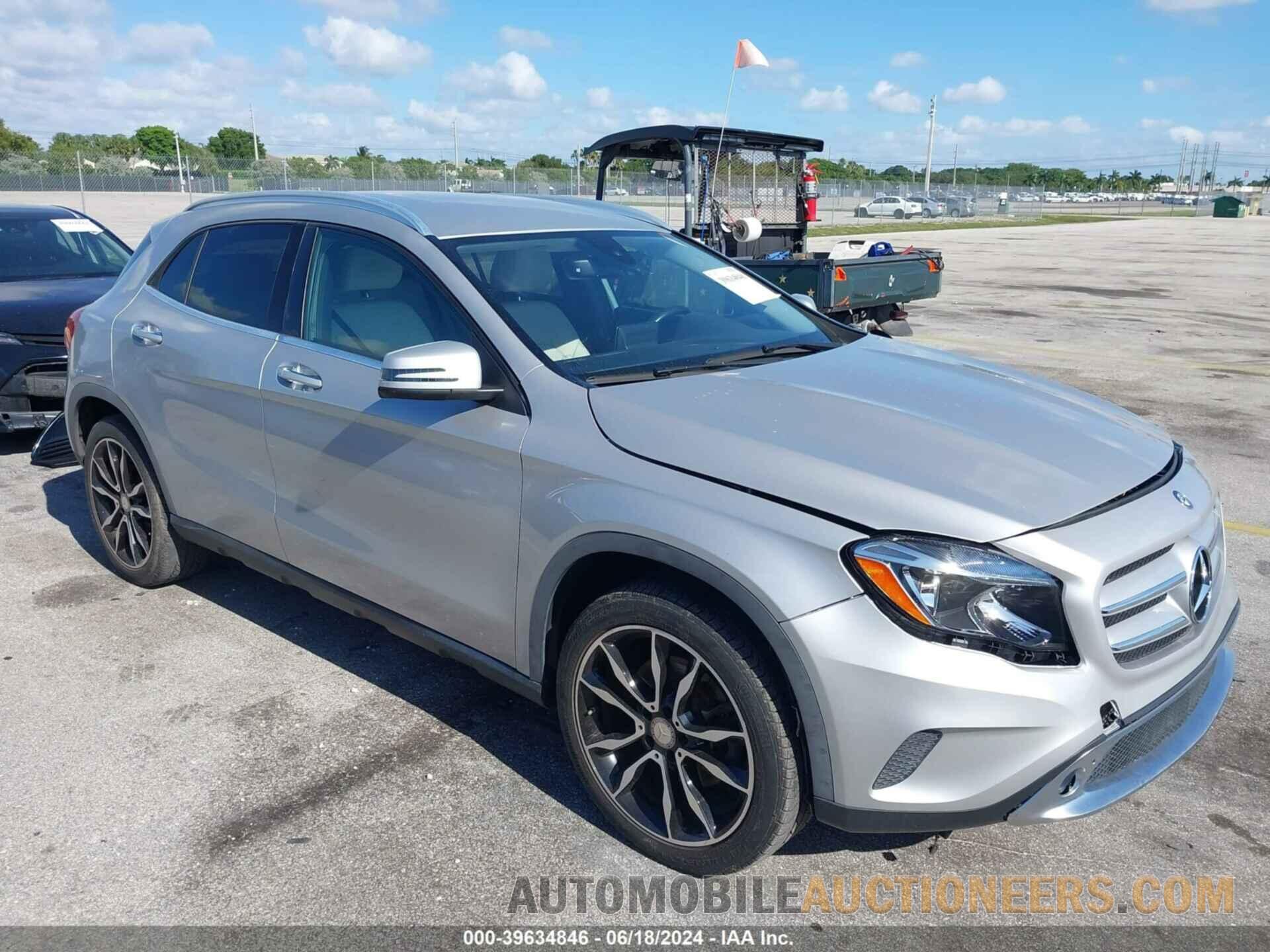 WDCTG4EB6GJ219103 MERCEDES-BENZ GLA 250 2016