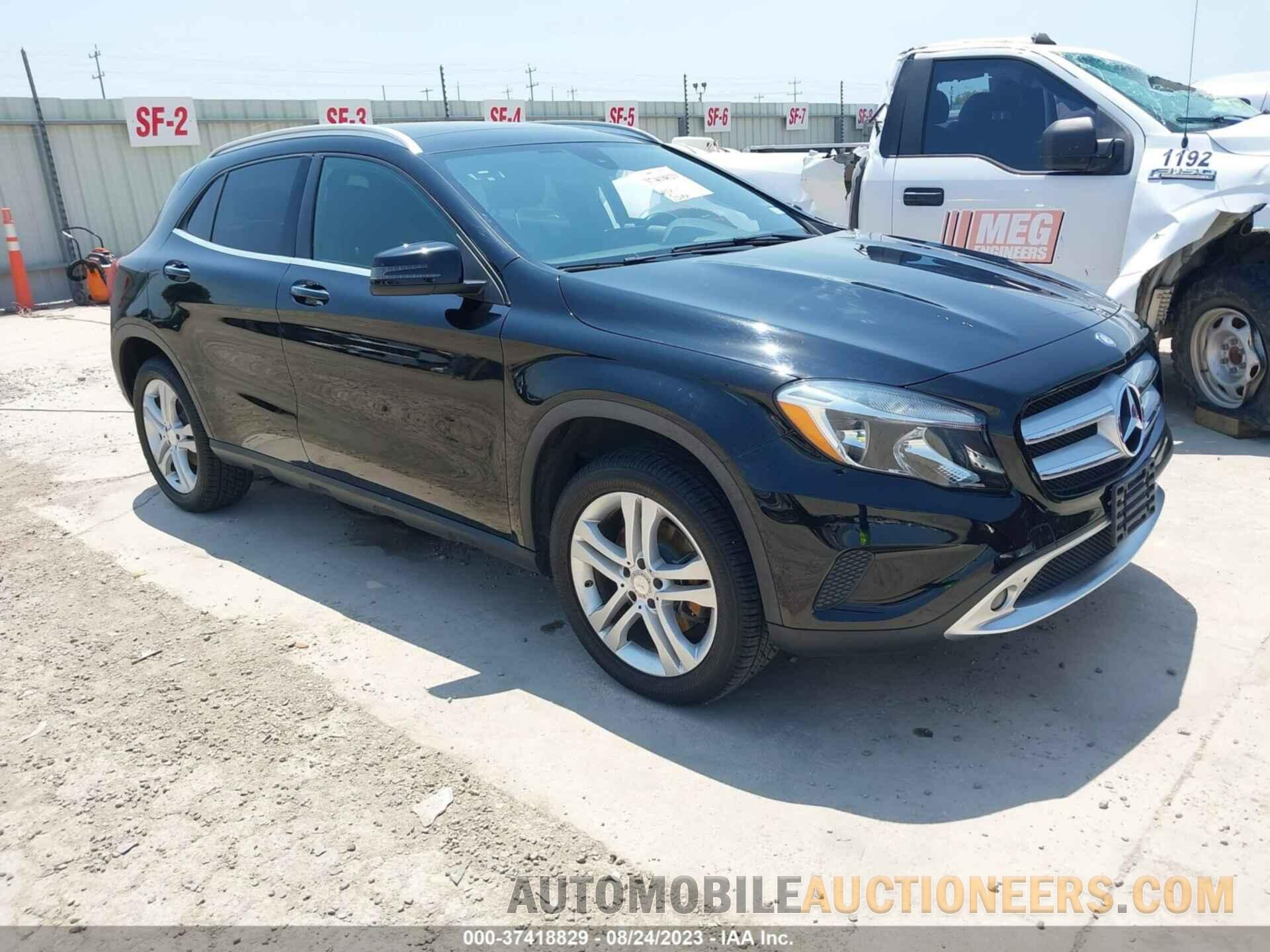 WDCTG4EB6GJ235429 MERCEDES-BENZ GLA 2016