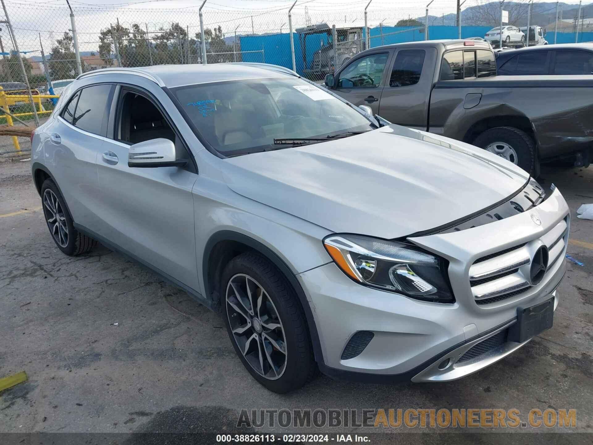 WDCTG4EB6GJ246768 MERCEDES-BENZ GLA 250 2016