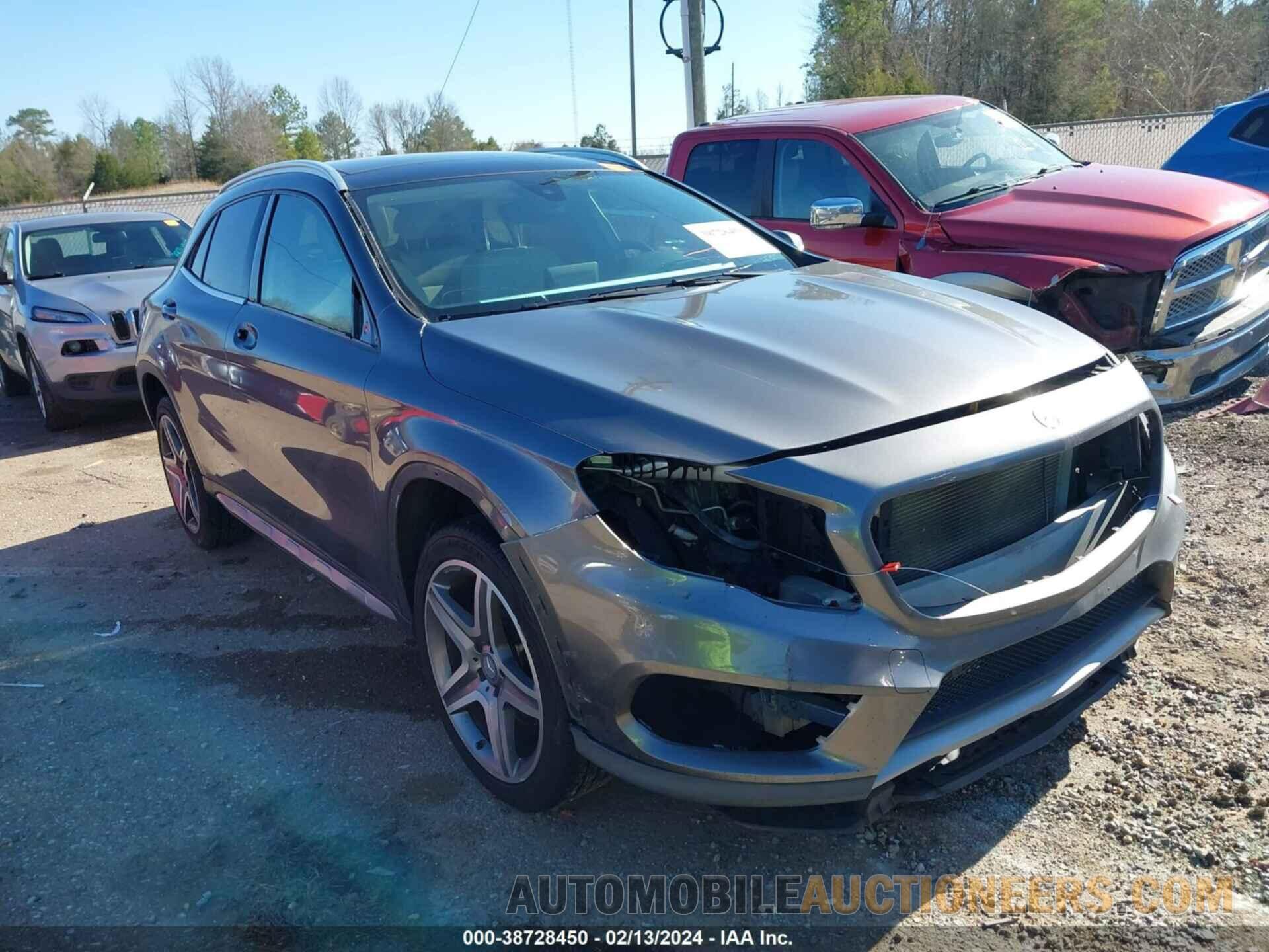 WDCTG4EB6GJ263781 MERCEDES-BENZ GLA 250 2016