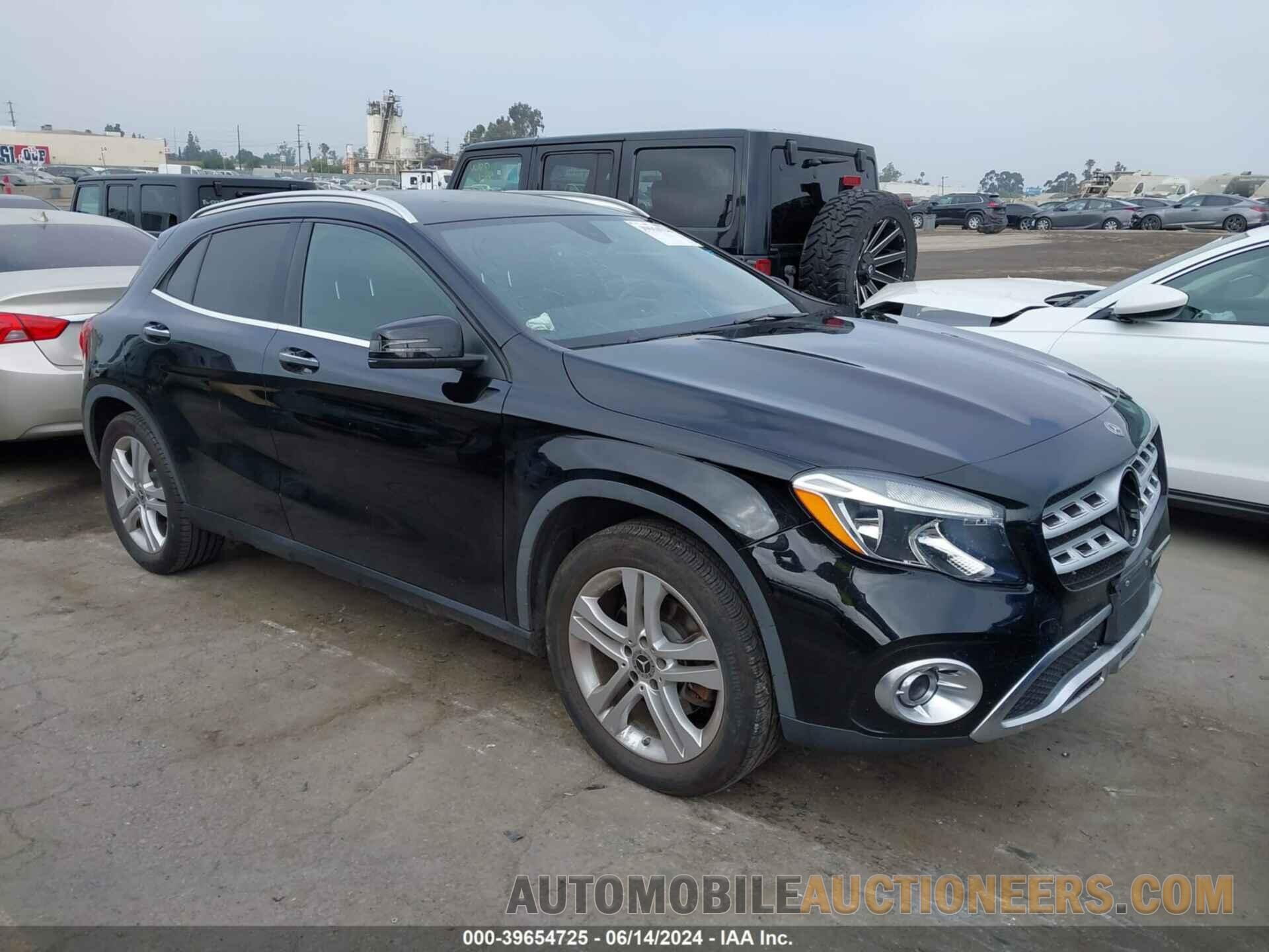 WDCTG4EB6JJ423083 MERCEDES-BENZ GLA 250 2018