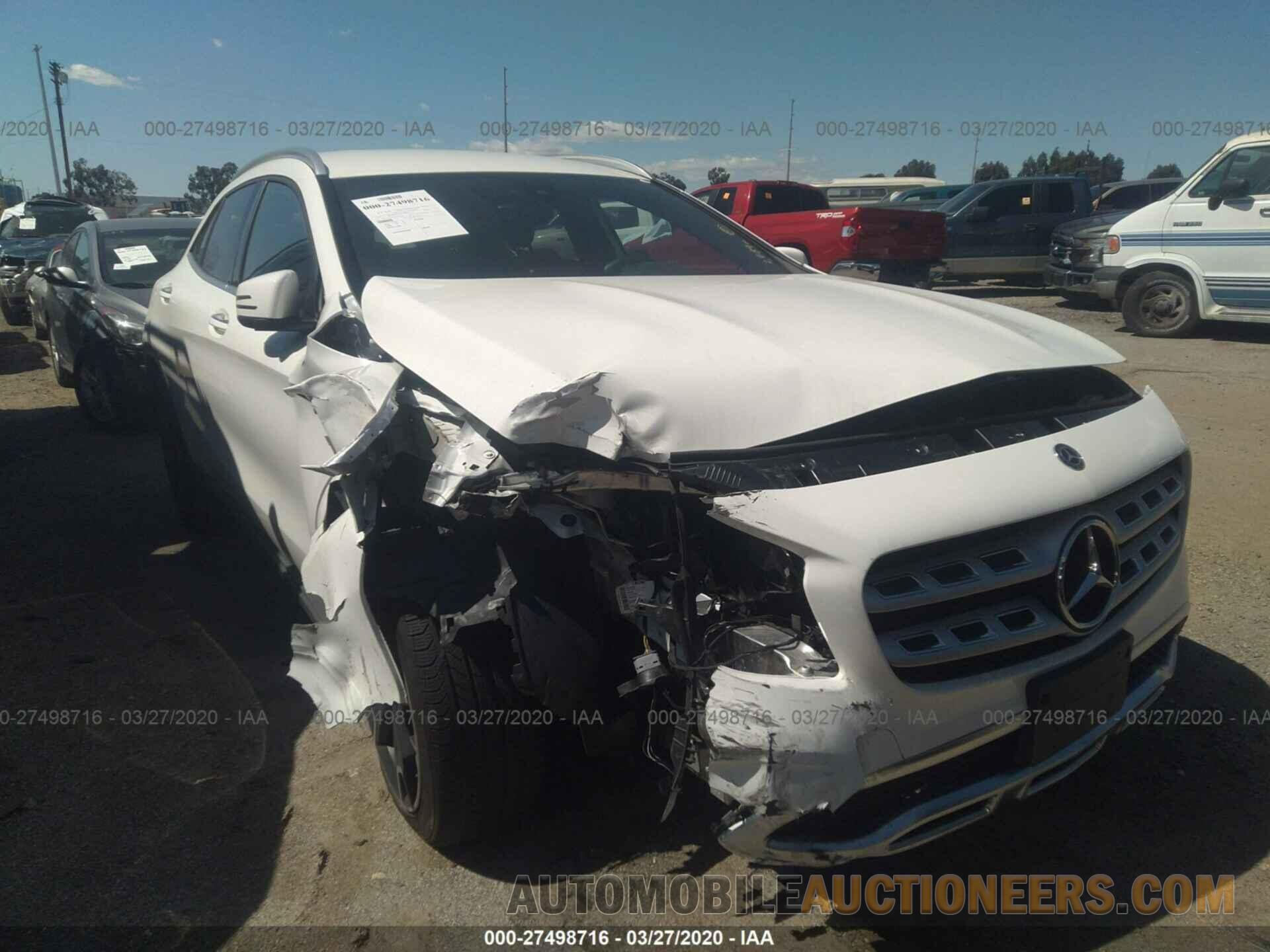 WDCTG4EB6KU009687 MERCEDES-BENZ GLA 2019