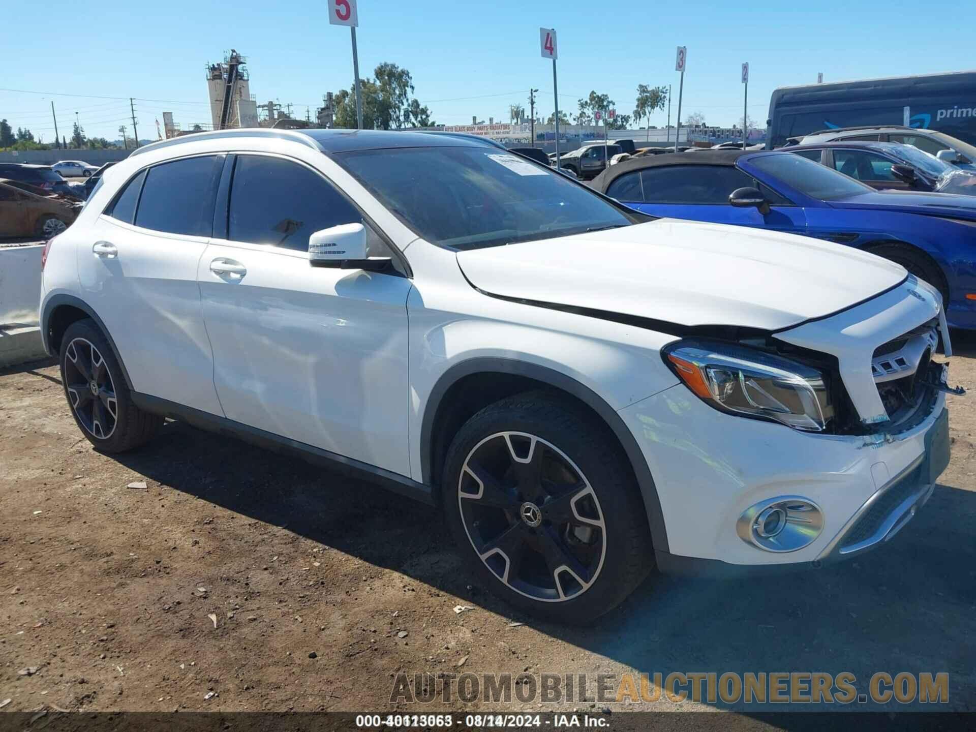 WDCTG4EB6KU010063 MERCEDES-BENZ GLA 250 2019