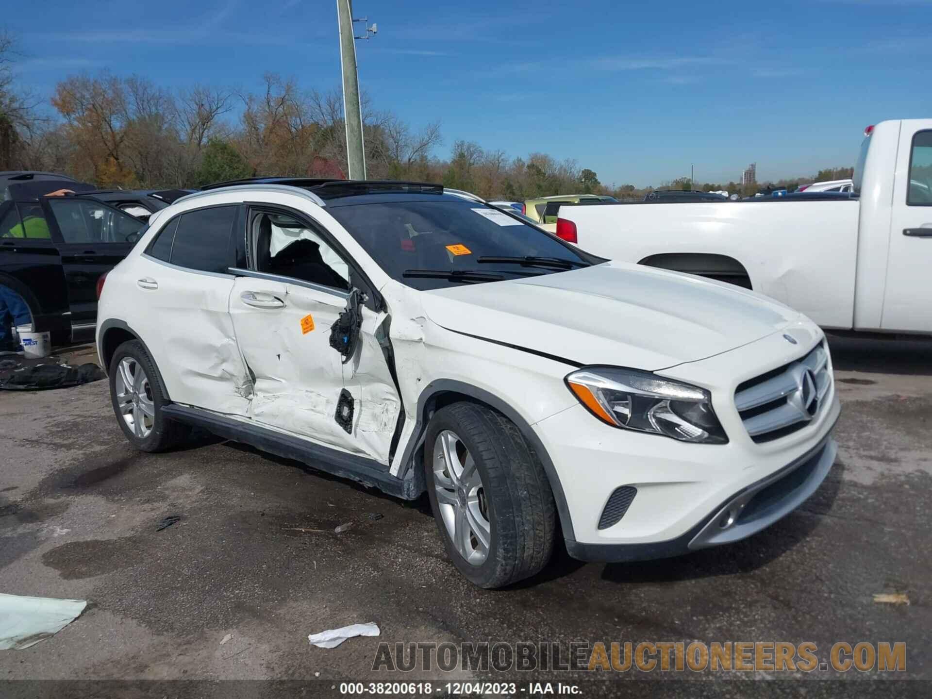 WDCTG4EB7FJ164188 MERCEDES-BENZ GLA 250 2015