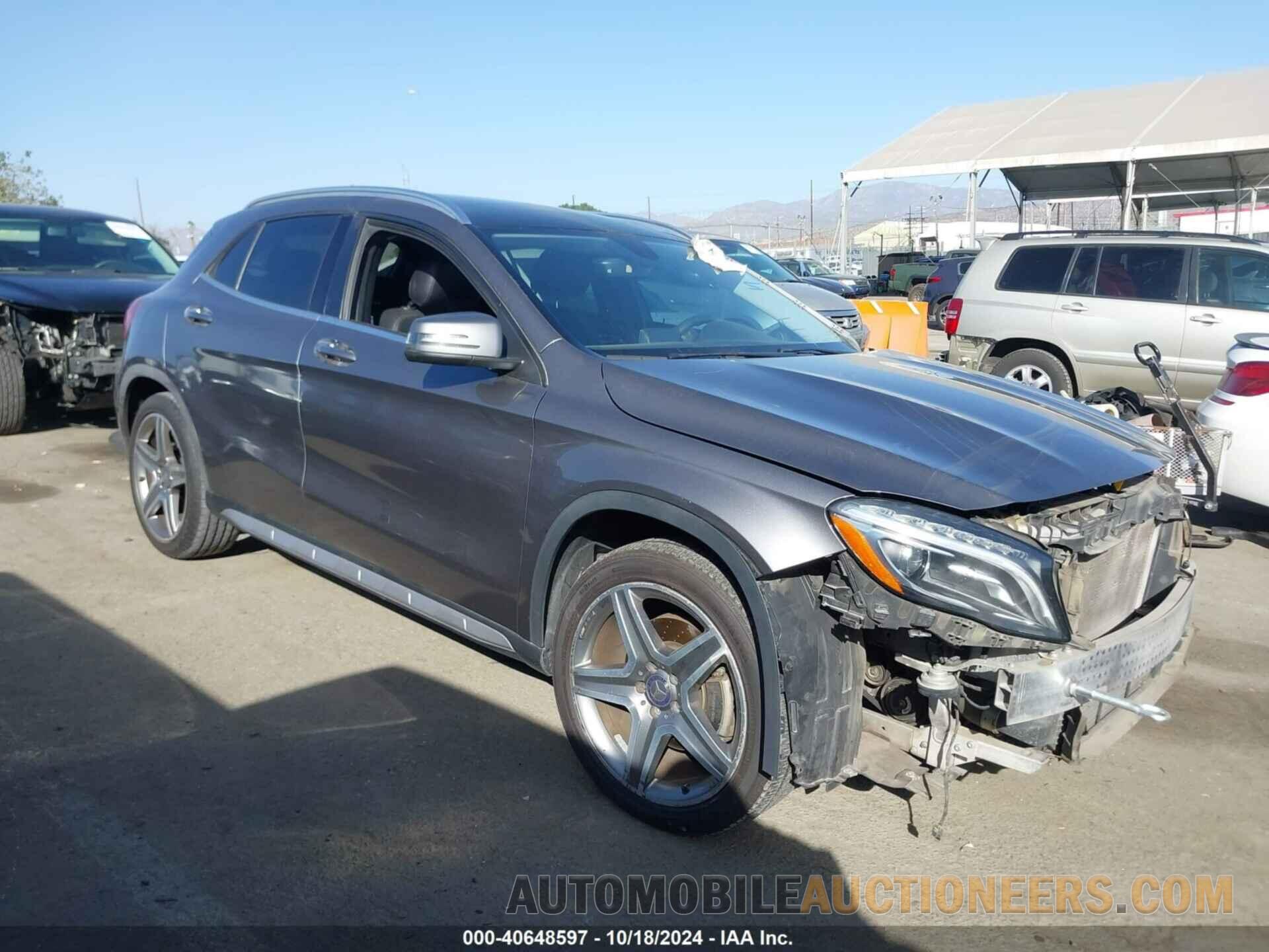 WDCTG4EB7FJ168628 MERCEDES-BENZ GLA 250 2015