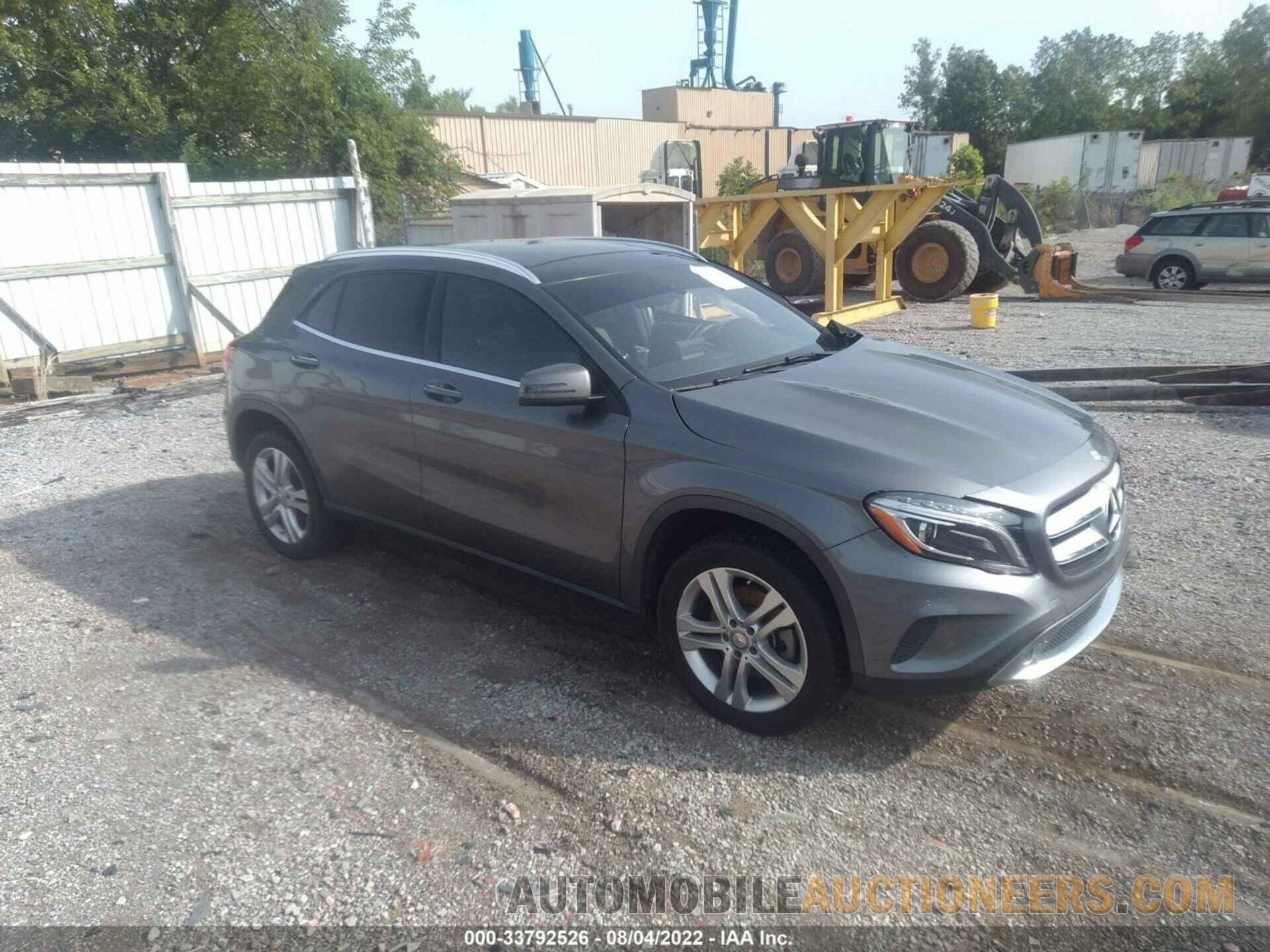 WDCTG4EB7GJ212368 MERCEDES-BENZ GLA 2016