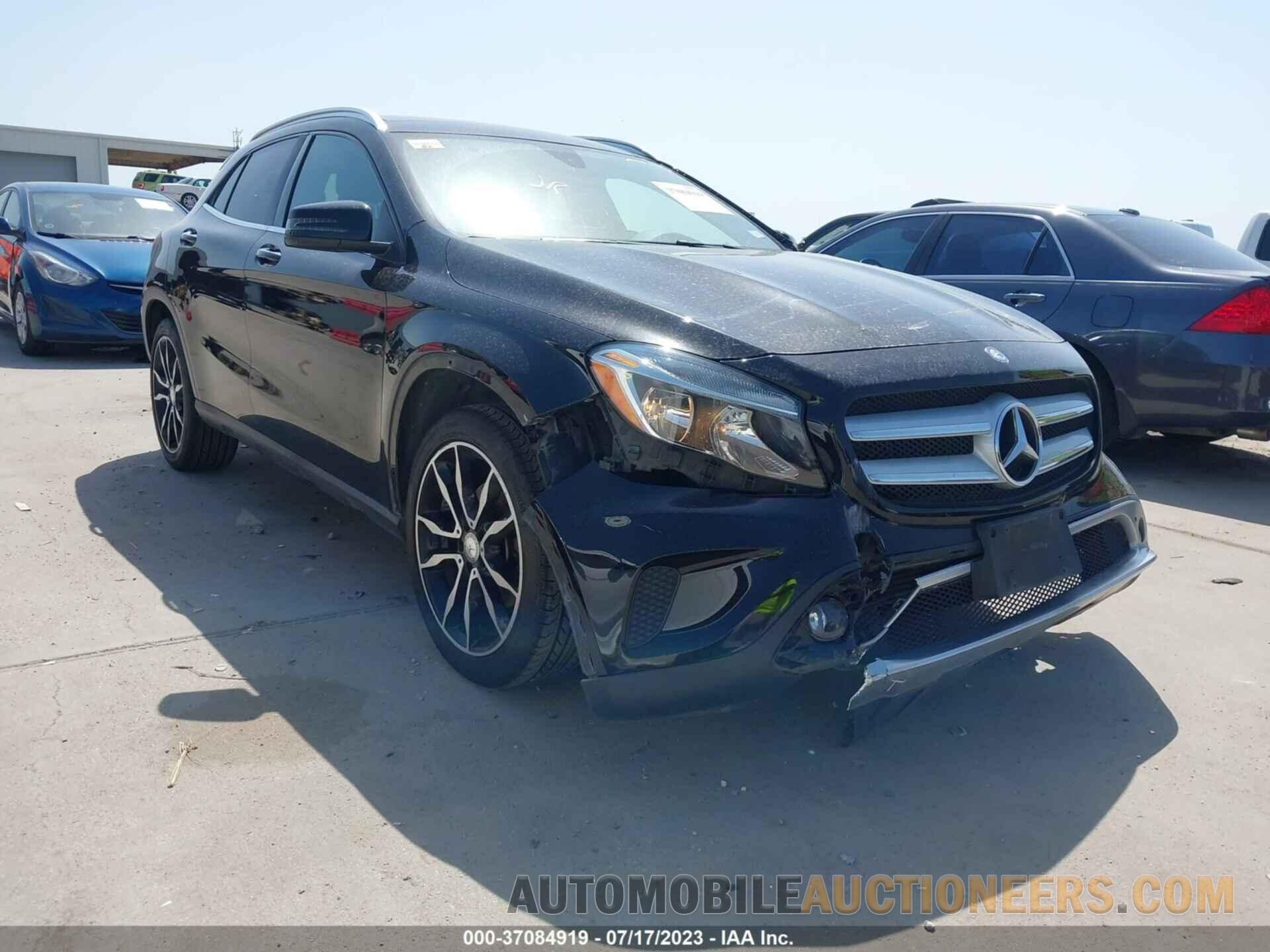 WDCTG4EB7GJ215321 MERCEDES-BENZ GLA 2016