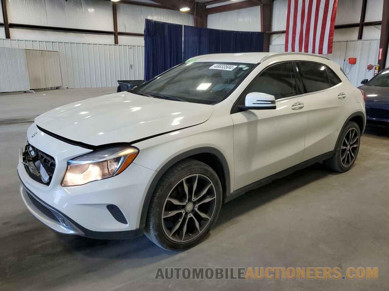 WDCTG4EB7GJ250392 MERCEDES-BENZ GLA-CLASS 2016