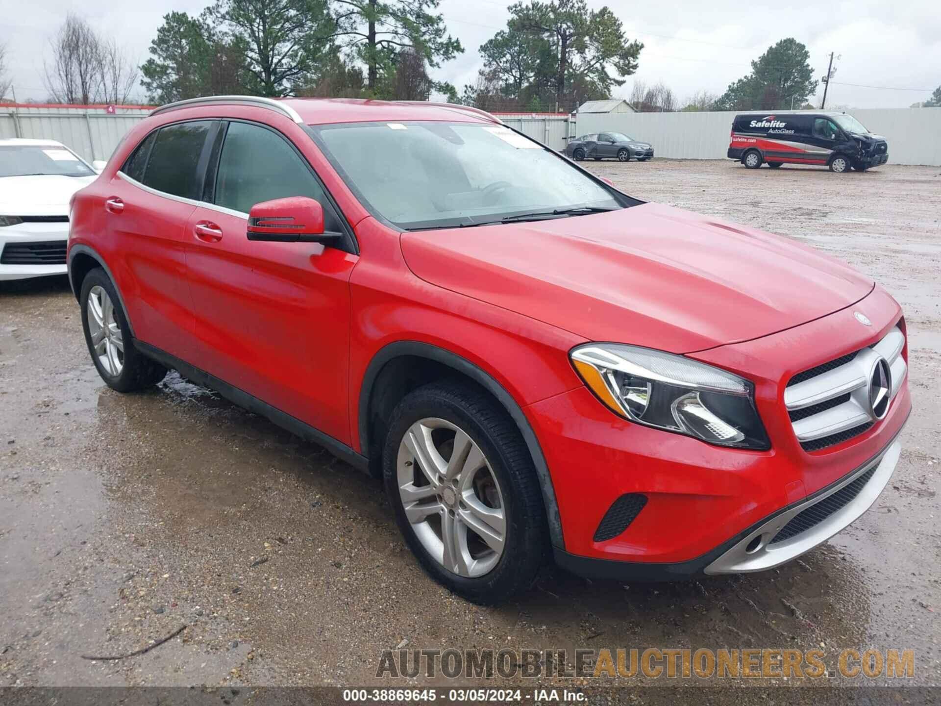 WDCTG4EB7HJ288822 MERCEDES-BENZ GLA 250 2017