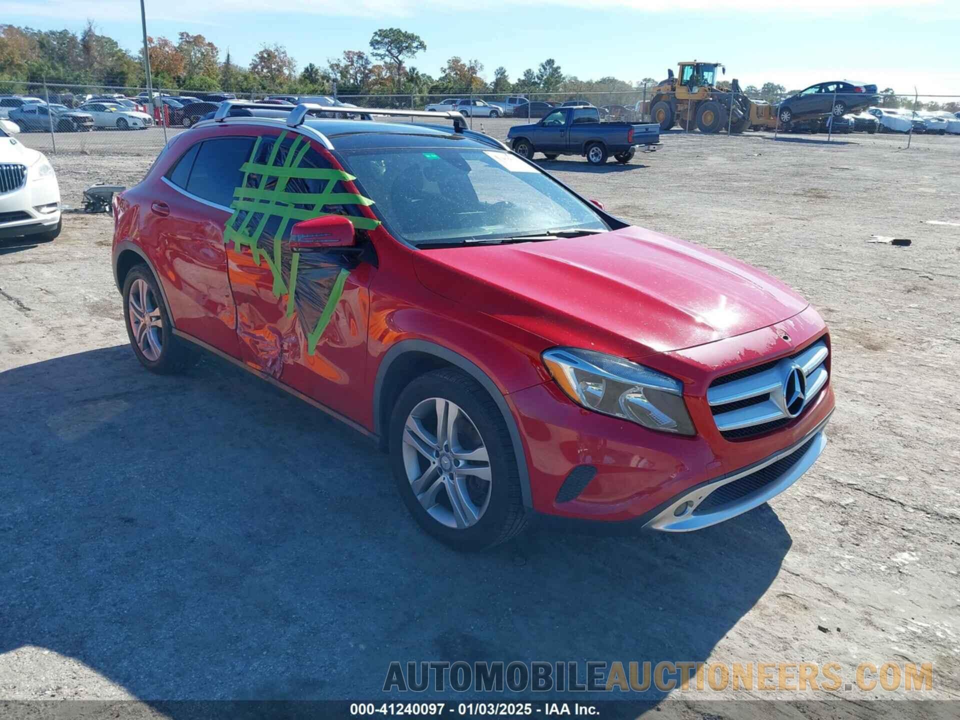 WDCTG4EB7HJ346640 MERCEDES-BENZ GLA 250 2017