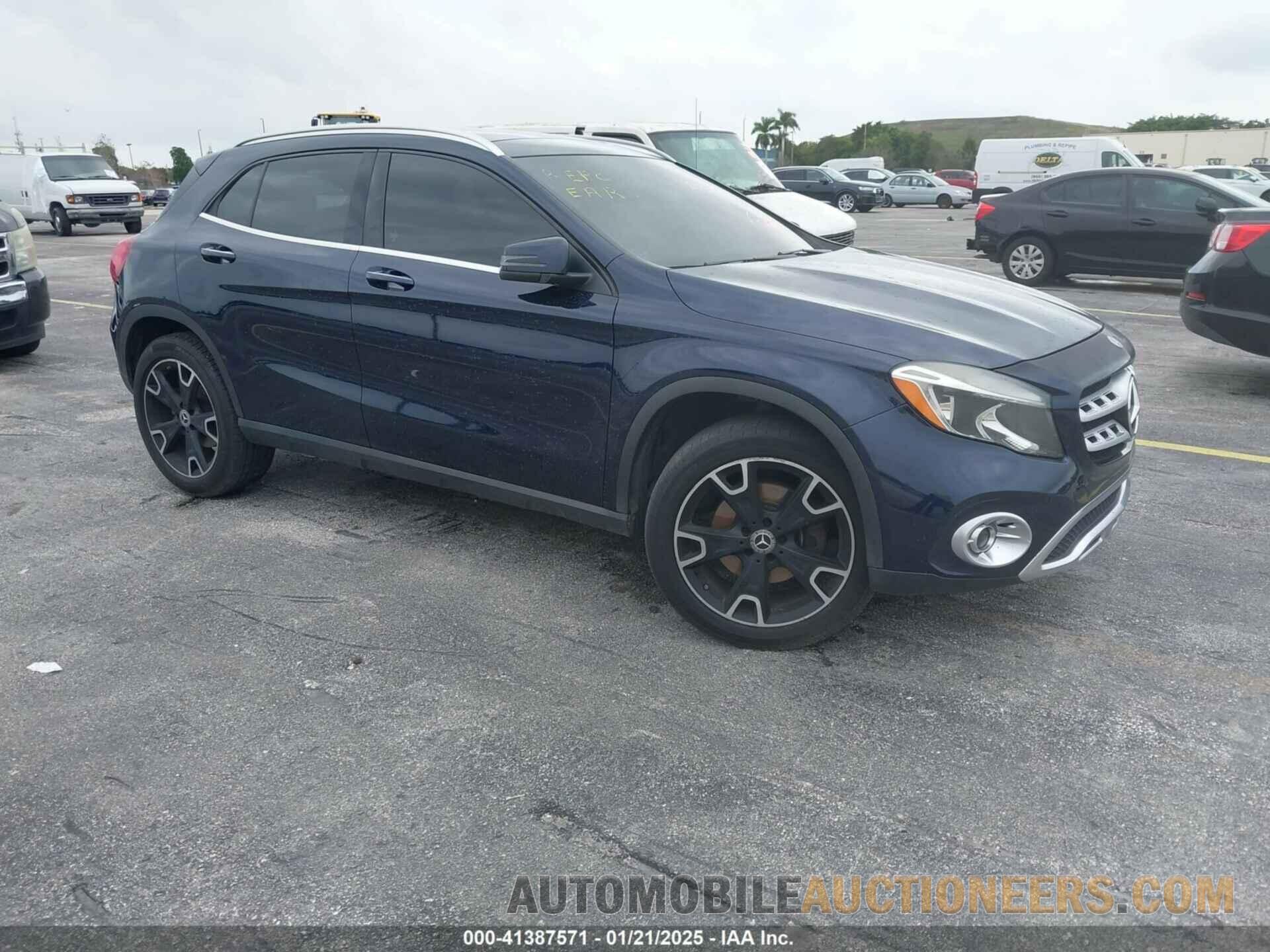 WDCTG4EB7JJ396010 MERCEDES-BENZ GLA 250 2018