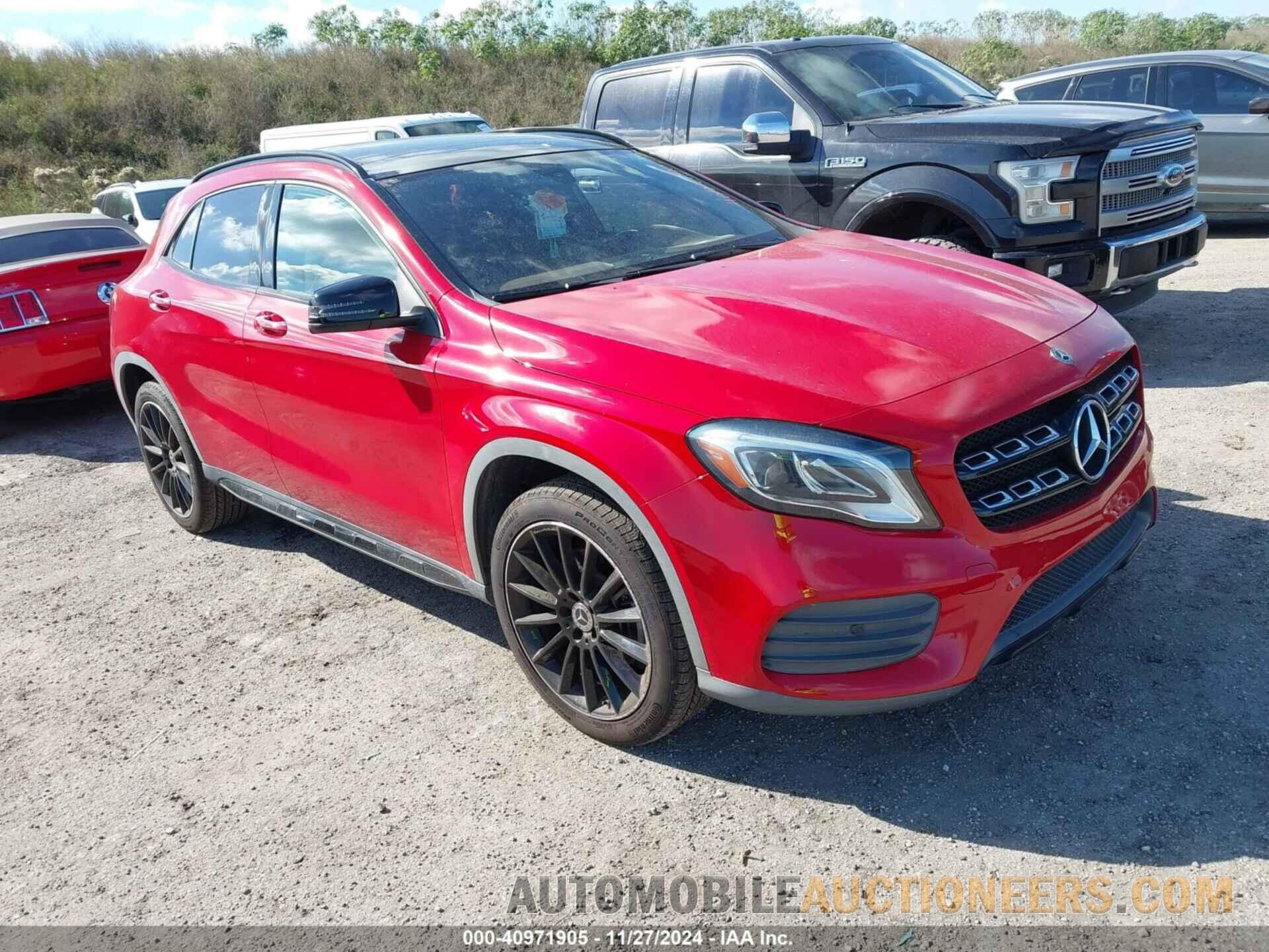 WDCTG4EB7JJ483356 MERCEDES-BENZ GLA 250 2018