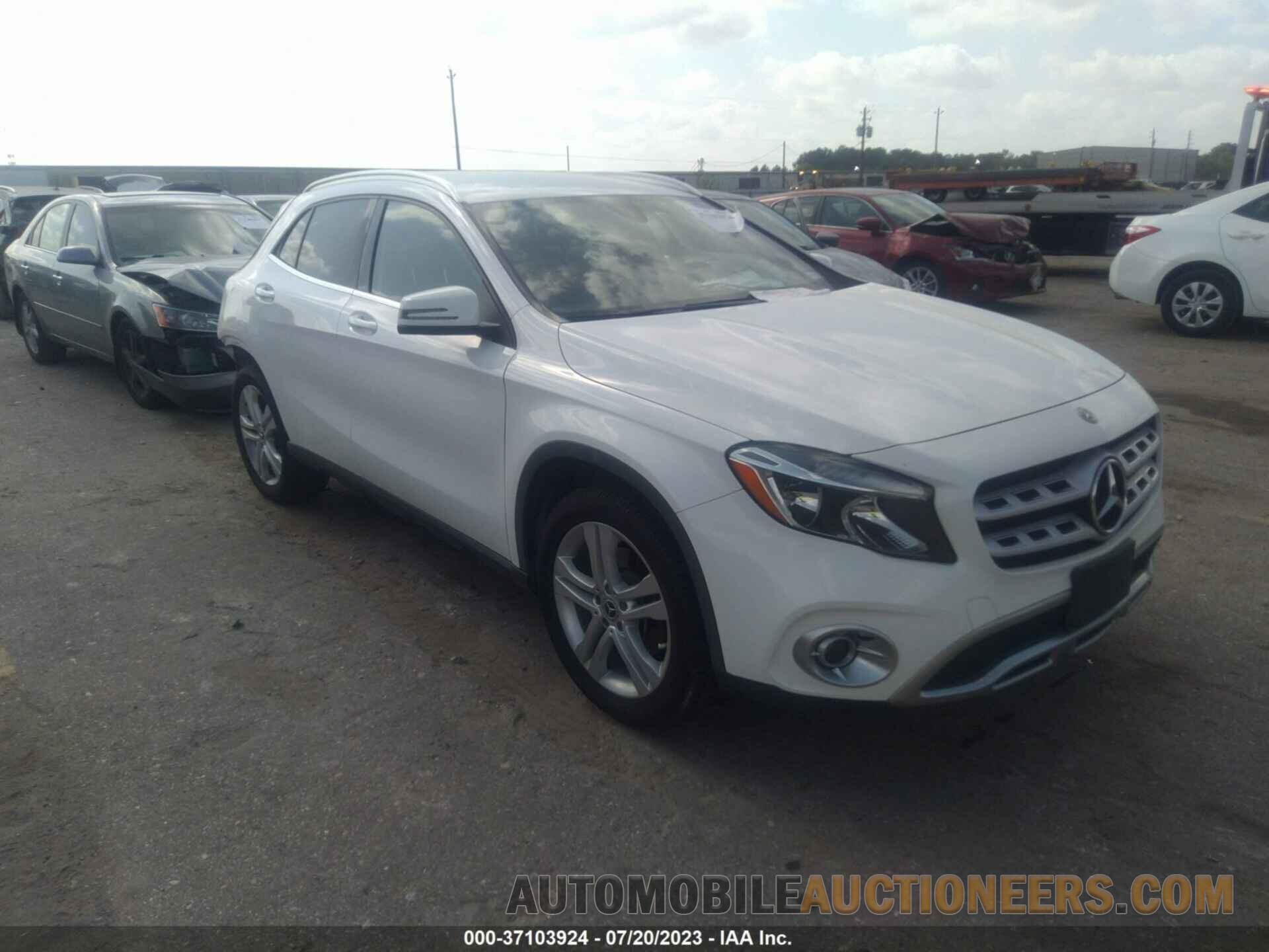 WDCTG4EB7KJ553312 MERCEDES-BENZ GLA 2019