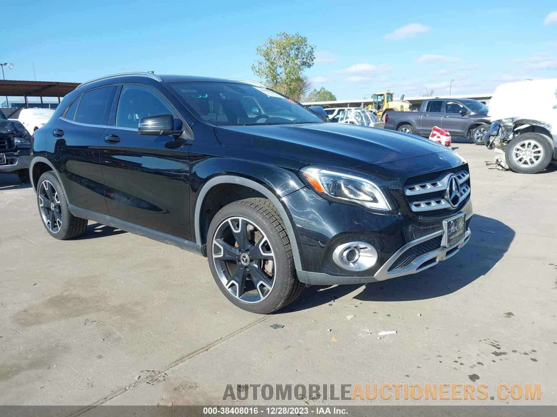 WDCTG4EB7KU019161 MERCEDES-BENZ GLA 250 2019