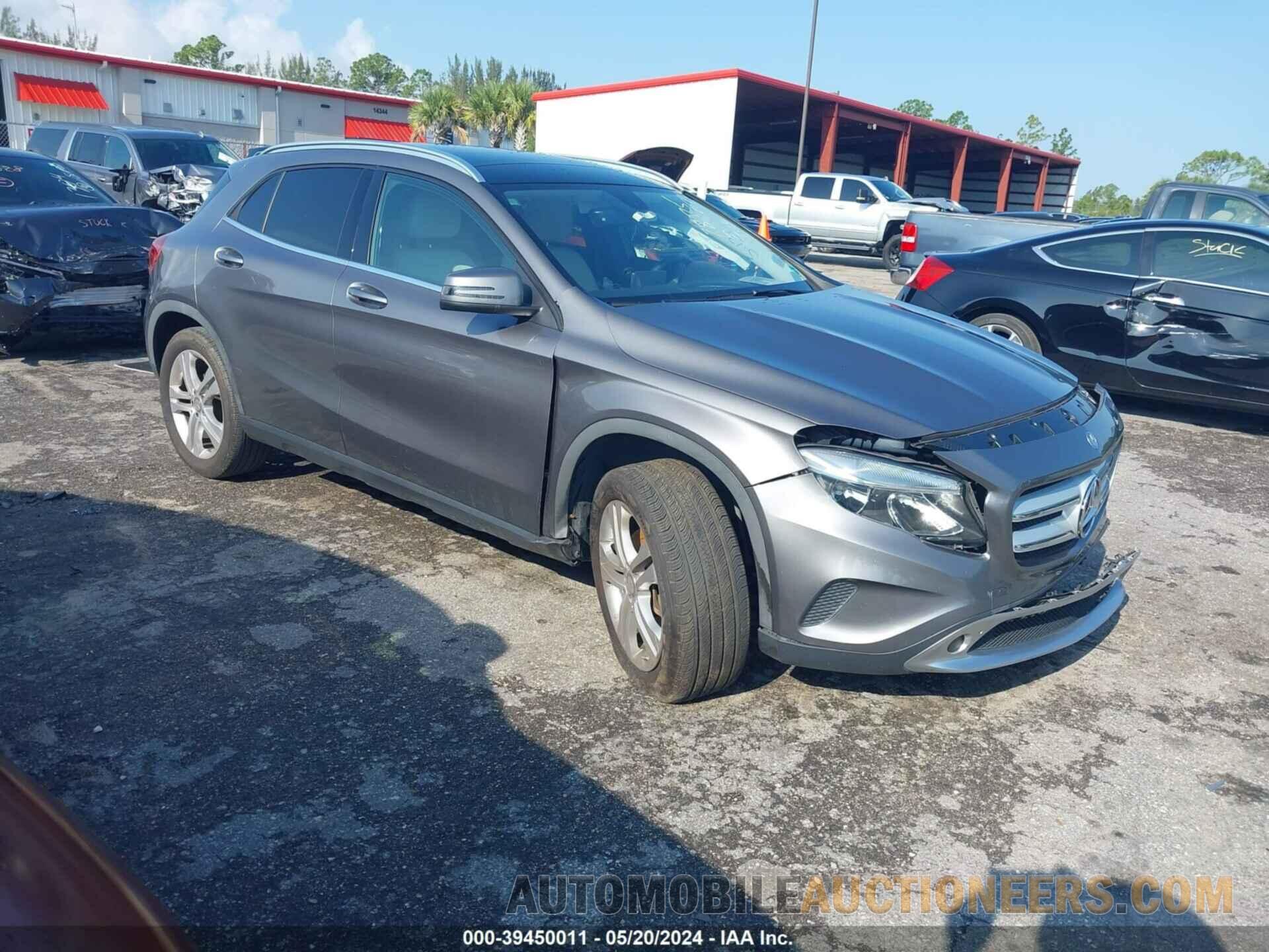 WDCTG4EB8FJ167875 MERCEDES-BENZ GLA 250 2015