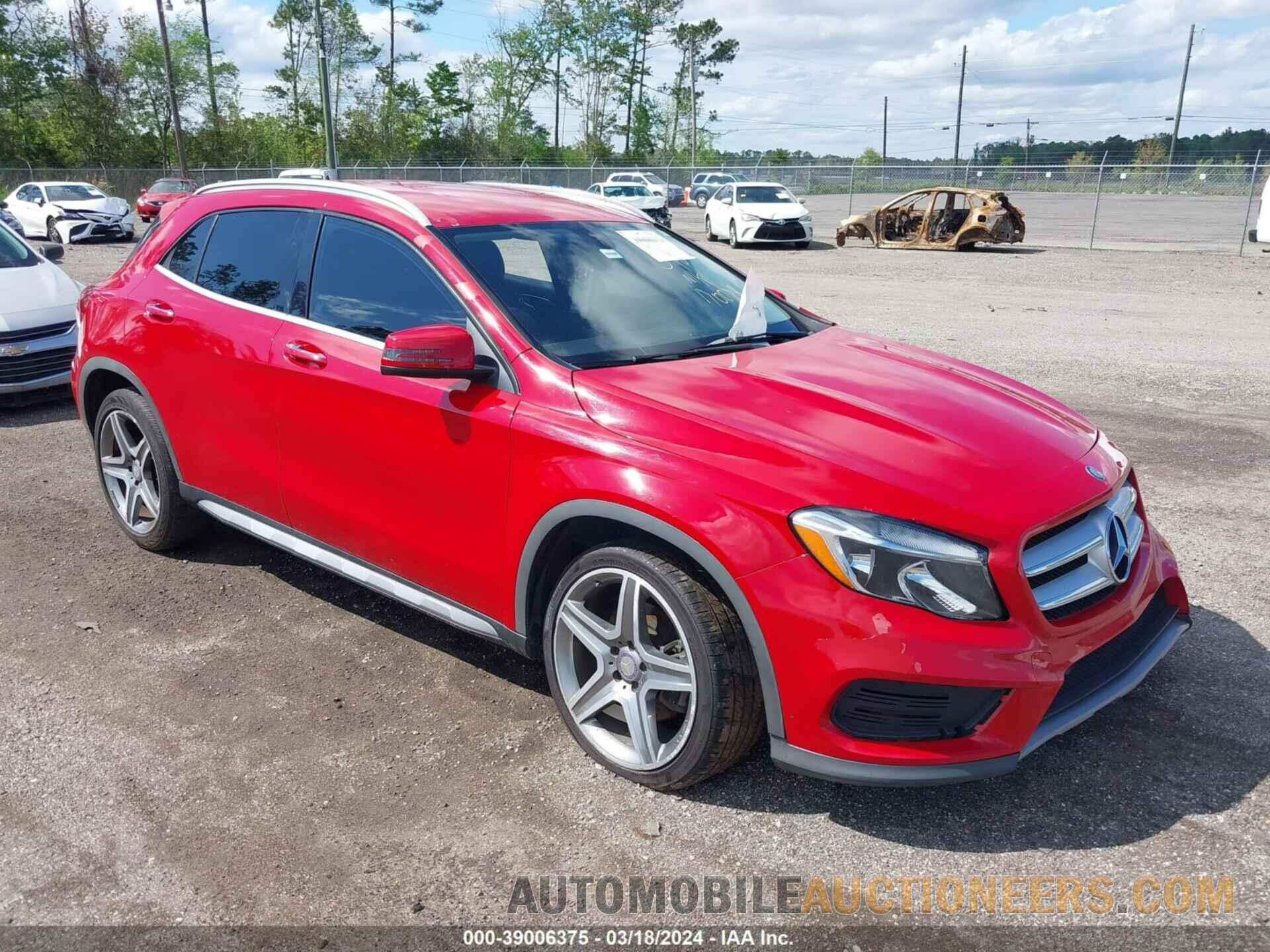 WDCTG4EB8FJ170078 MERCEDES-BENZ GLA 250 2015