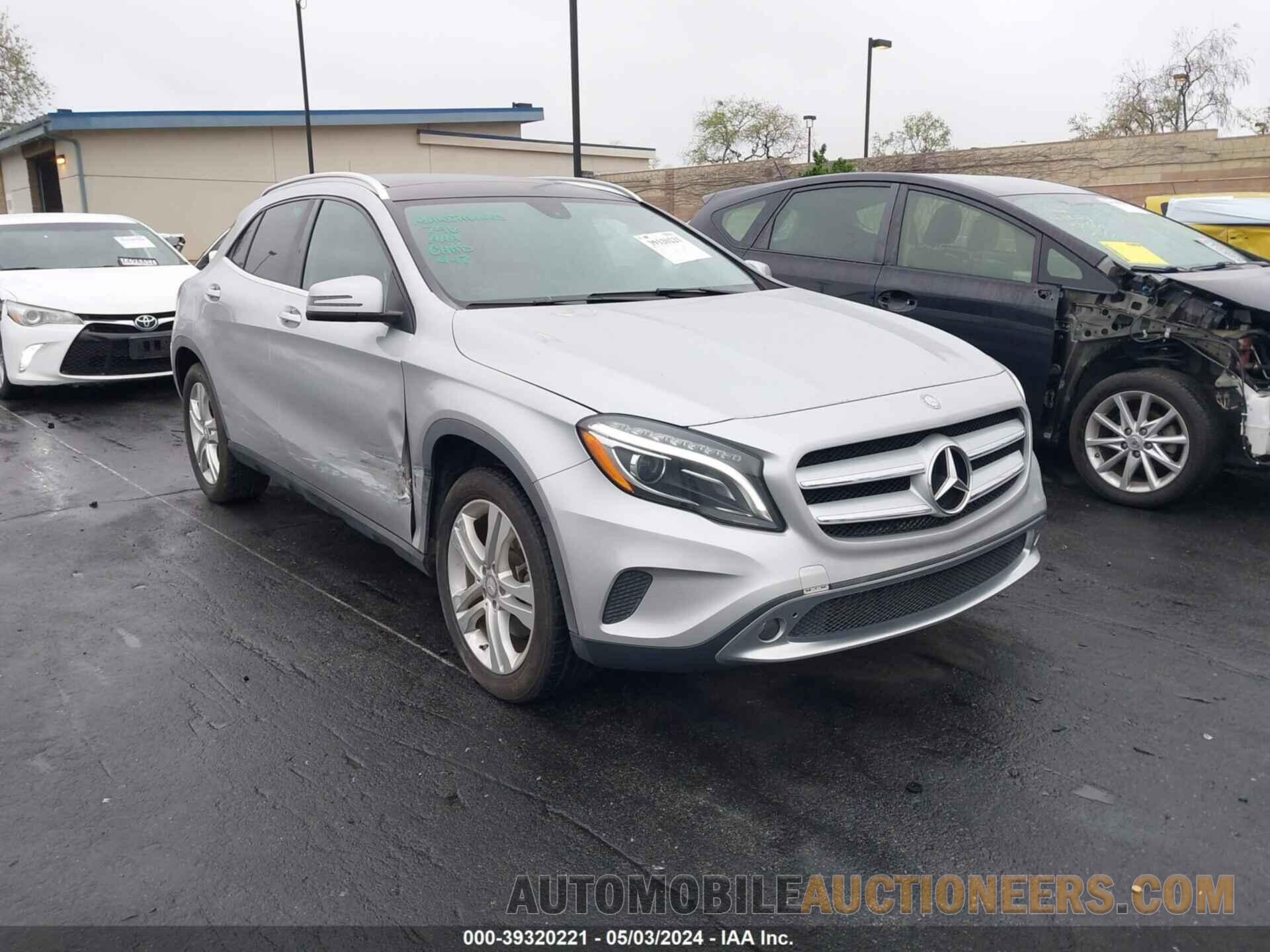 WDCTG4EB8FJ176687 MERCEDES-BENZ GLA 250 2015