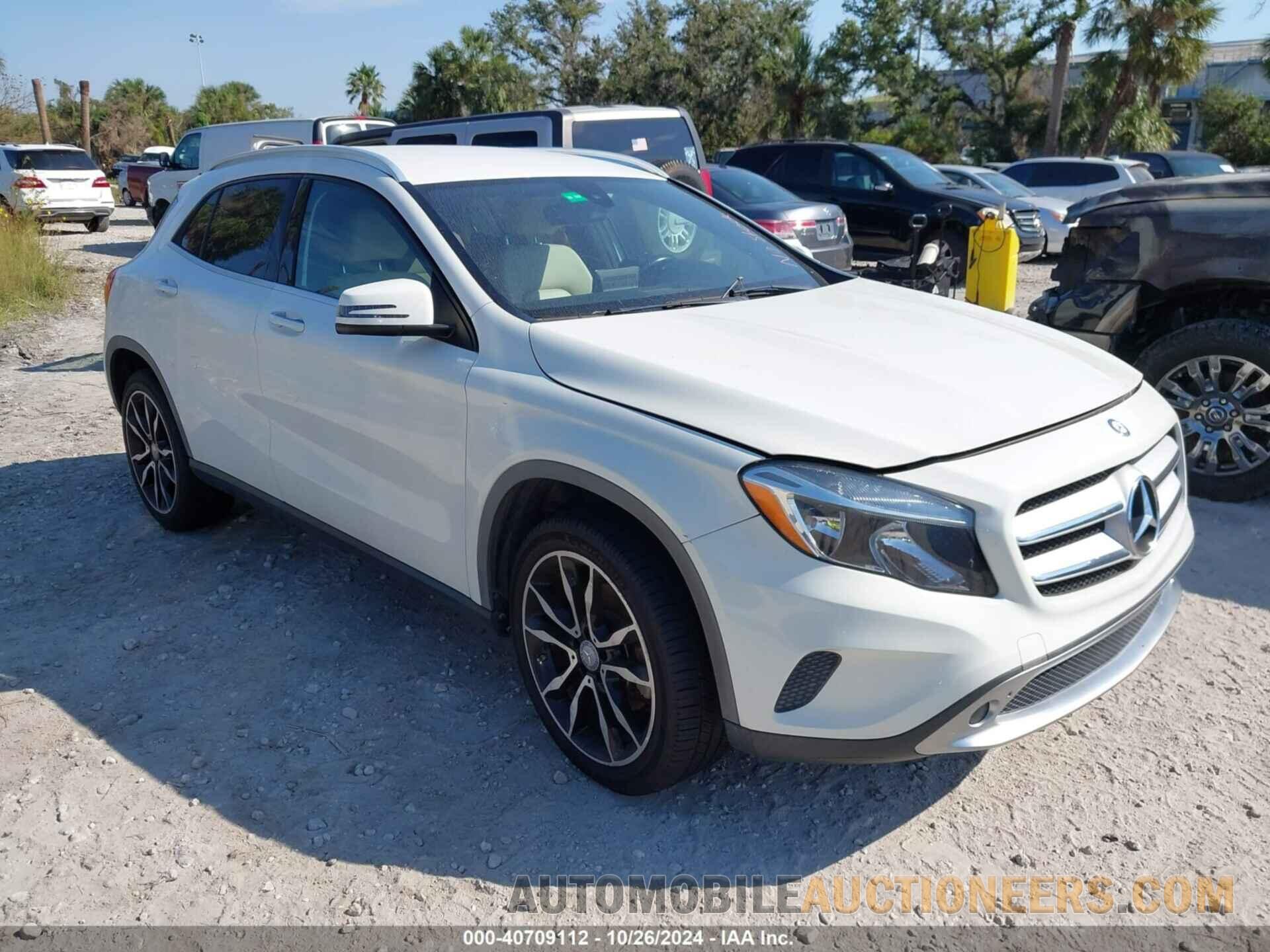 WDCTG4EB8GJ208040 MERCEDES-BENZ GLA 250 2016