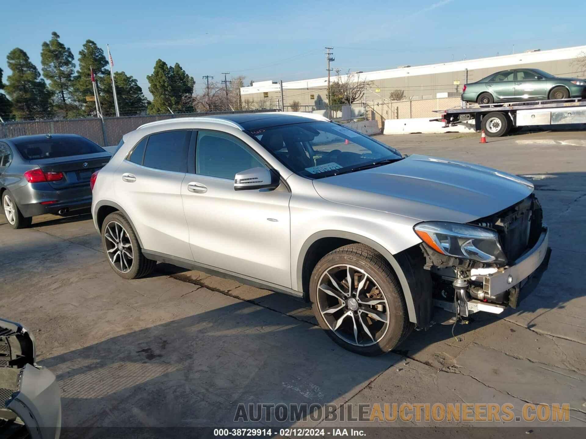 WDCTG4EB8GJ261157 MERCEDES-BENZ GLA 250 2016