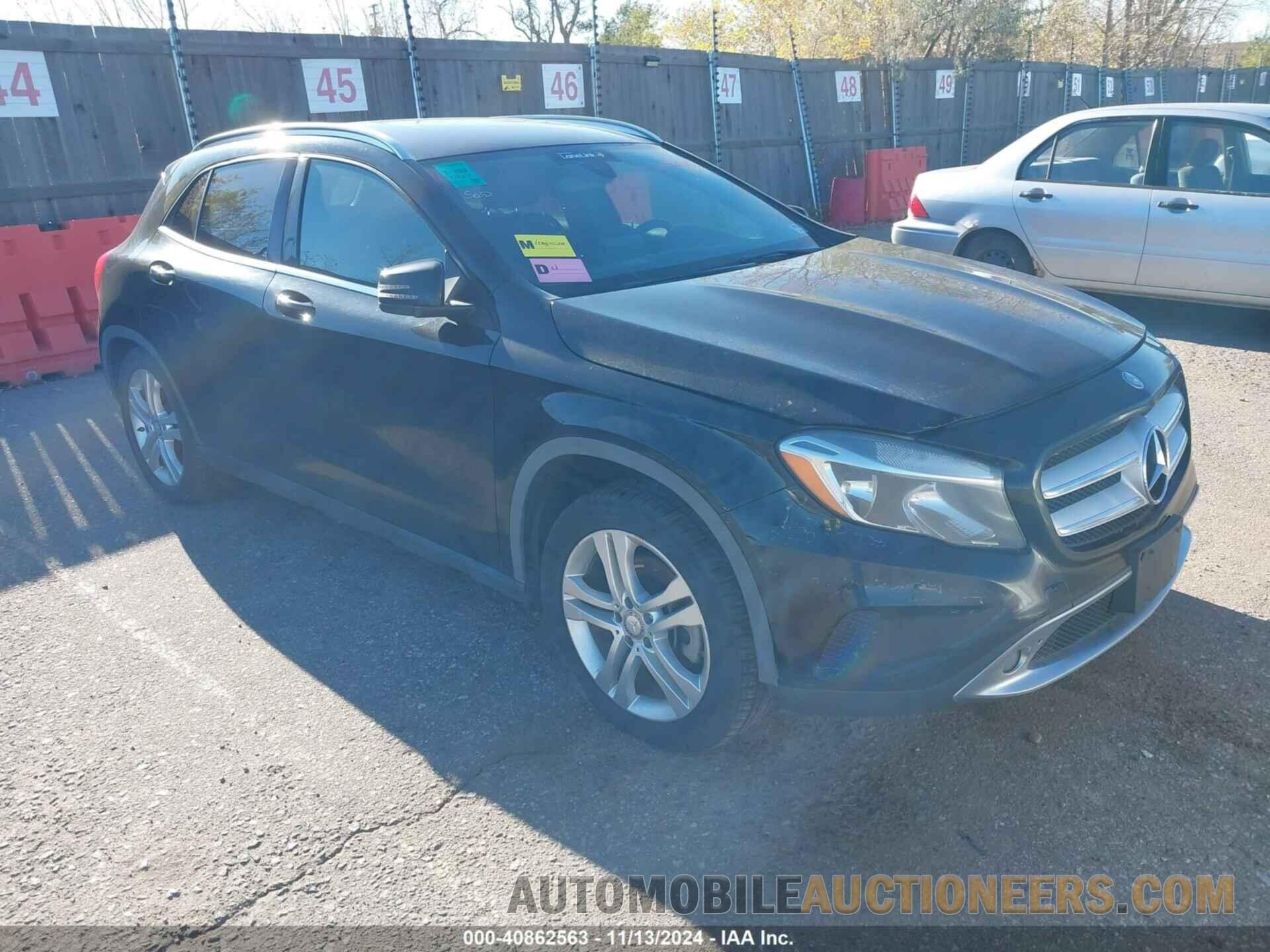 WDCTG4EB8GJ265211 MERCEDES-BENZ GLA 2016