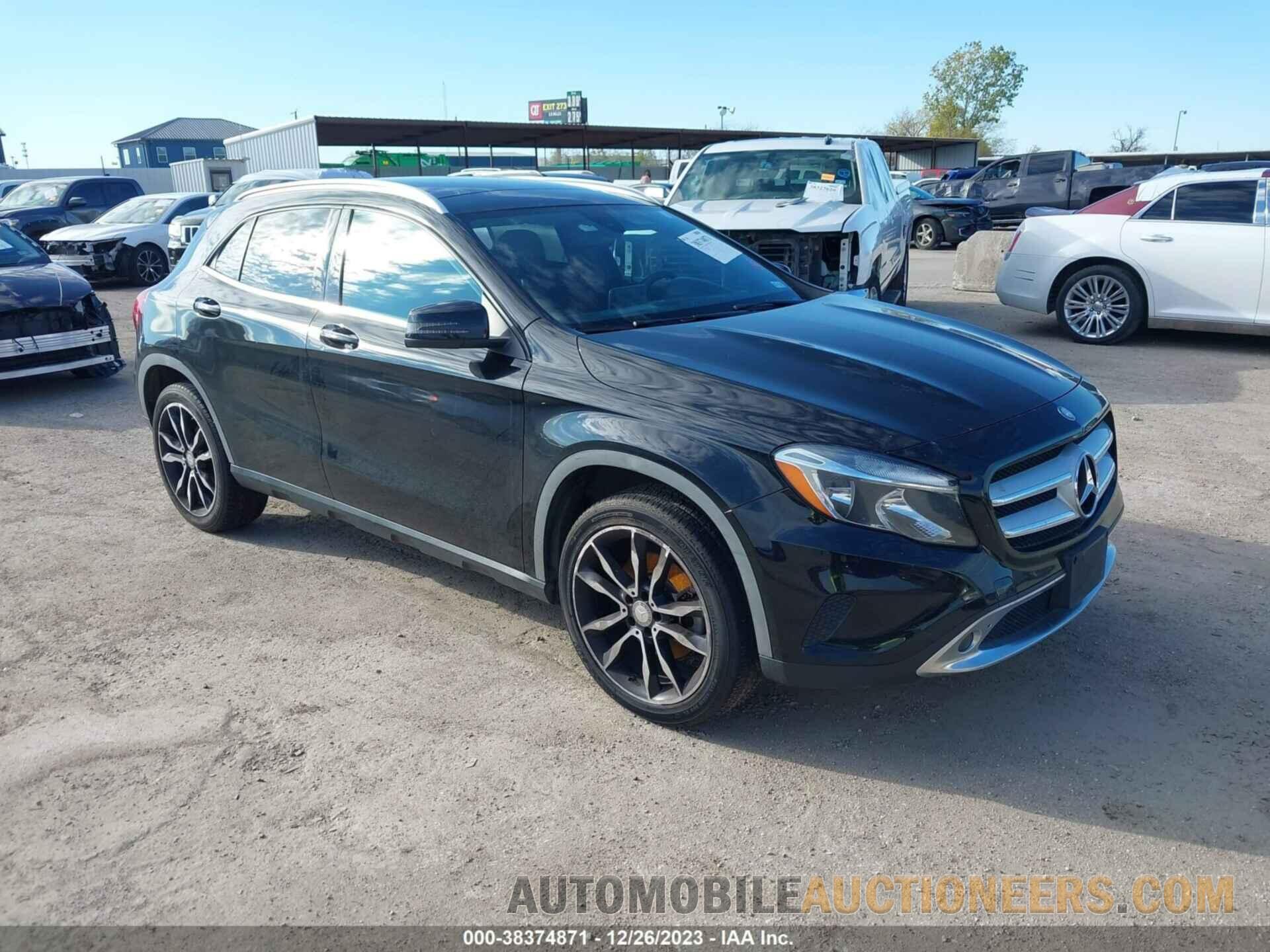 WDCTG4EB8HJ302646 MERCEDES-BENZ GLA 250 2017