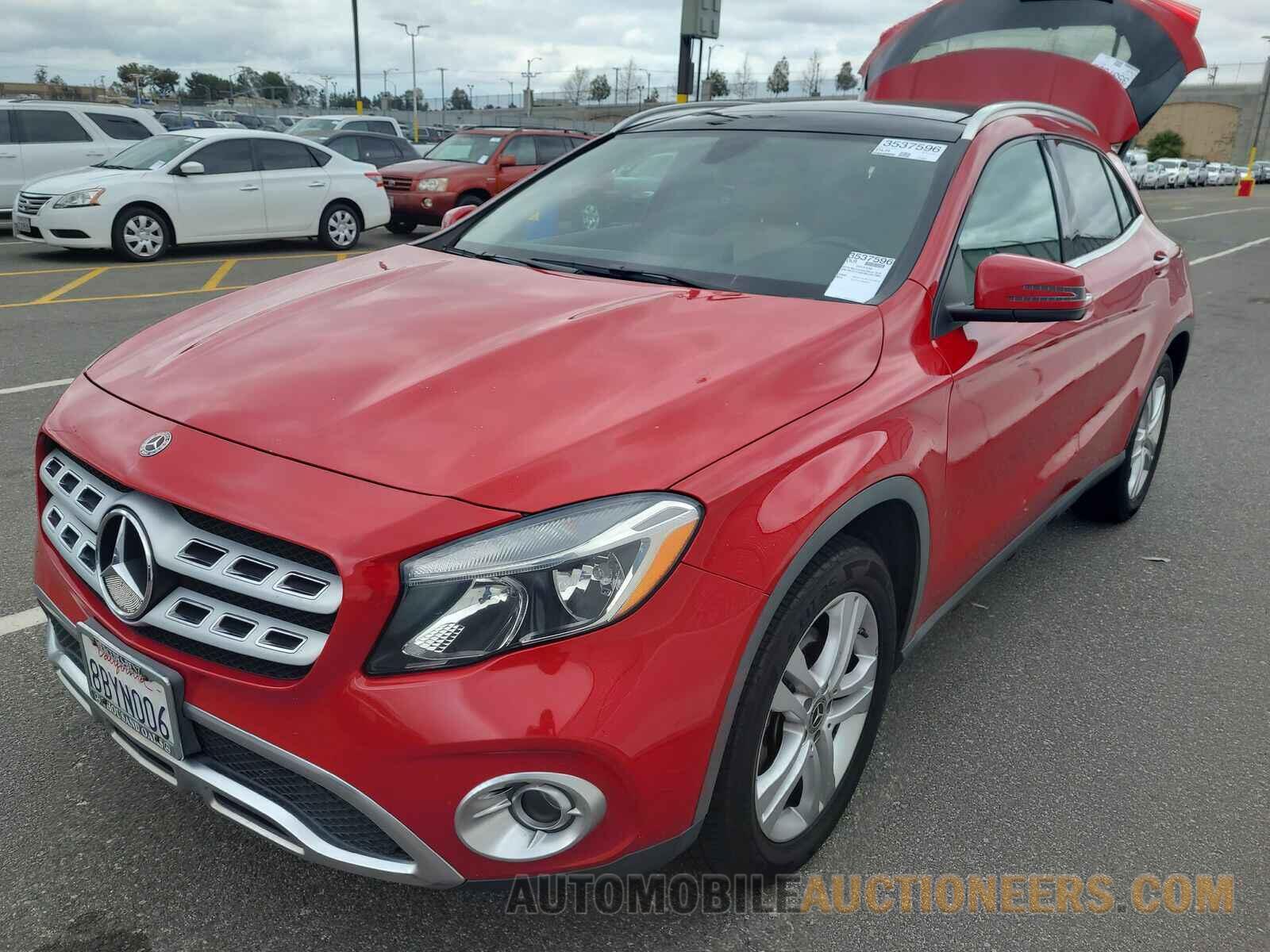 WDCTG4EB8JJ412991 Mercedes-Benz GLA 2018