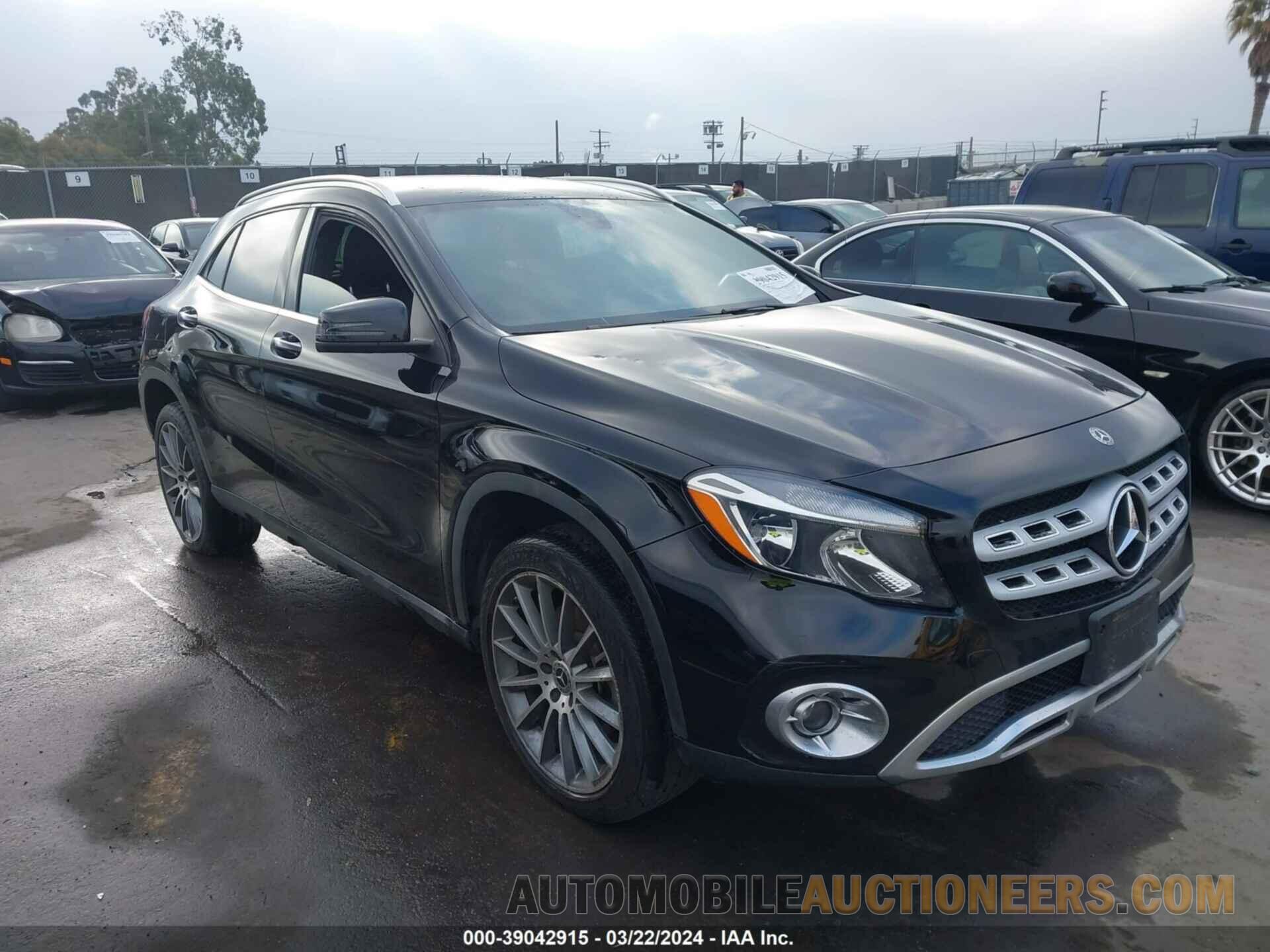 WDCTG4EB8JJ480384 MERCEDES-BENZ GLA 250 2018