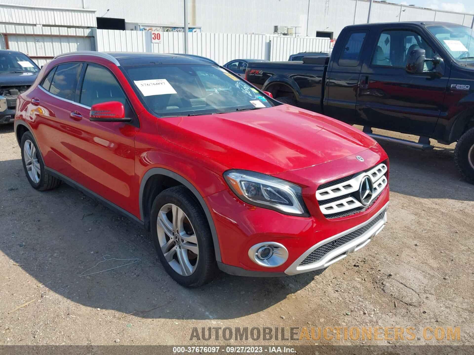 WDCTG4EB8KJ552606 MERCEDES-BENZ GLA 2019