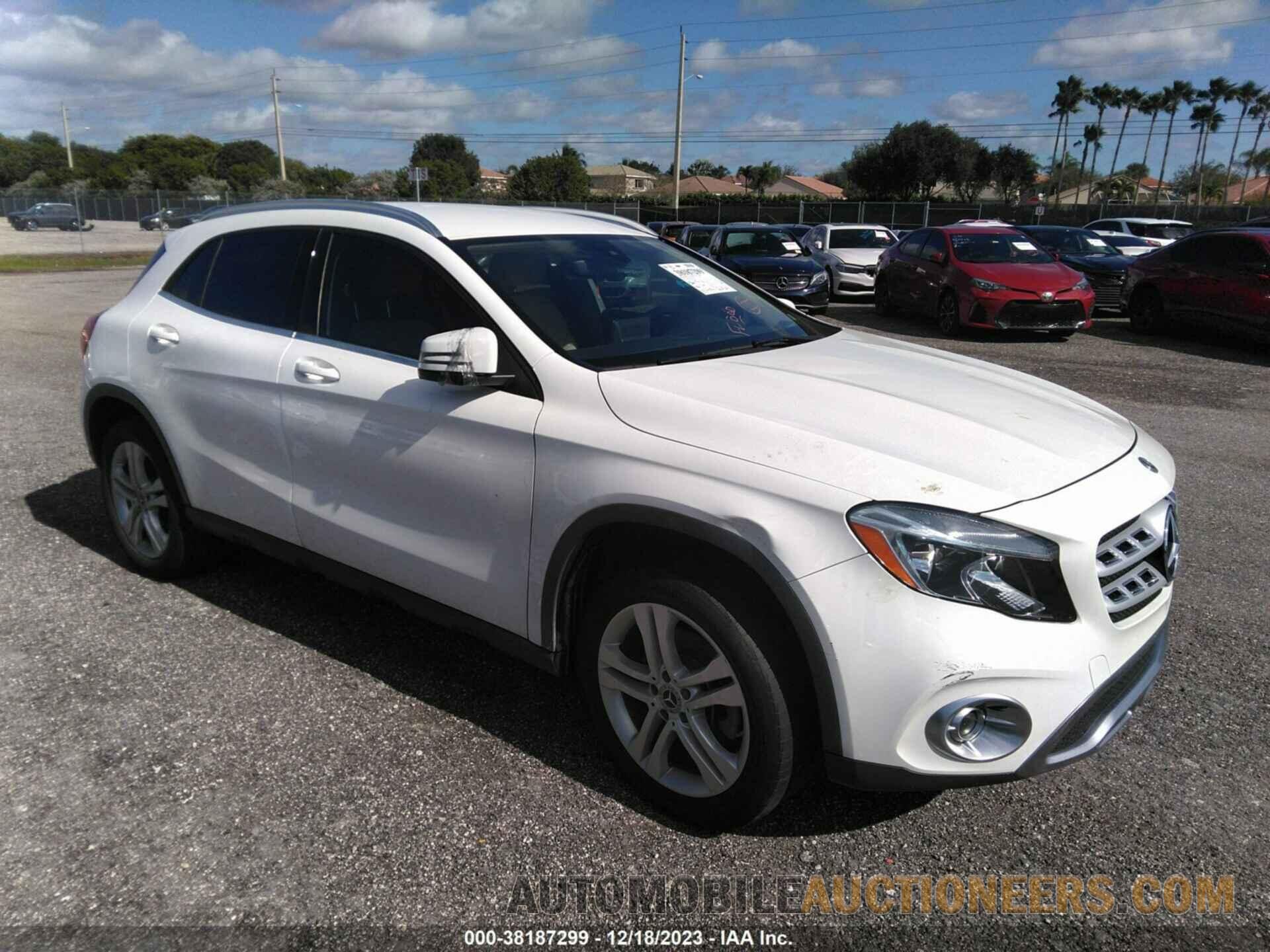 WDCTG4EB8KU016110 MERCEDES-BENZ GLA 2019