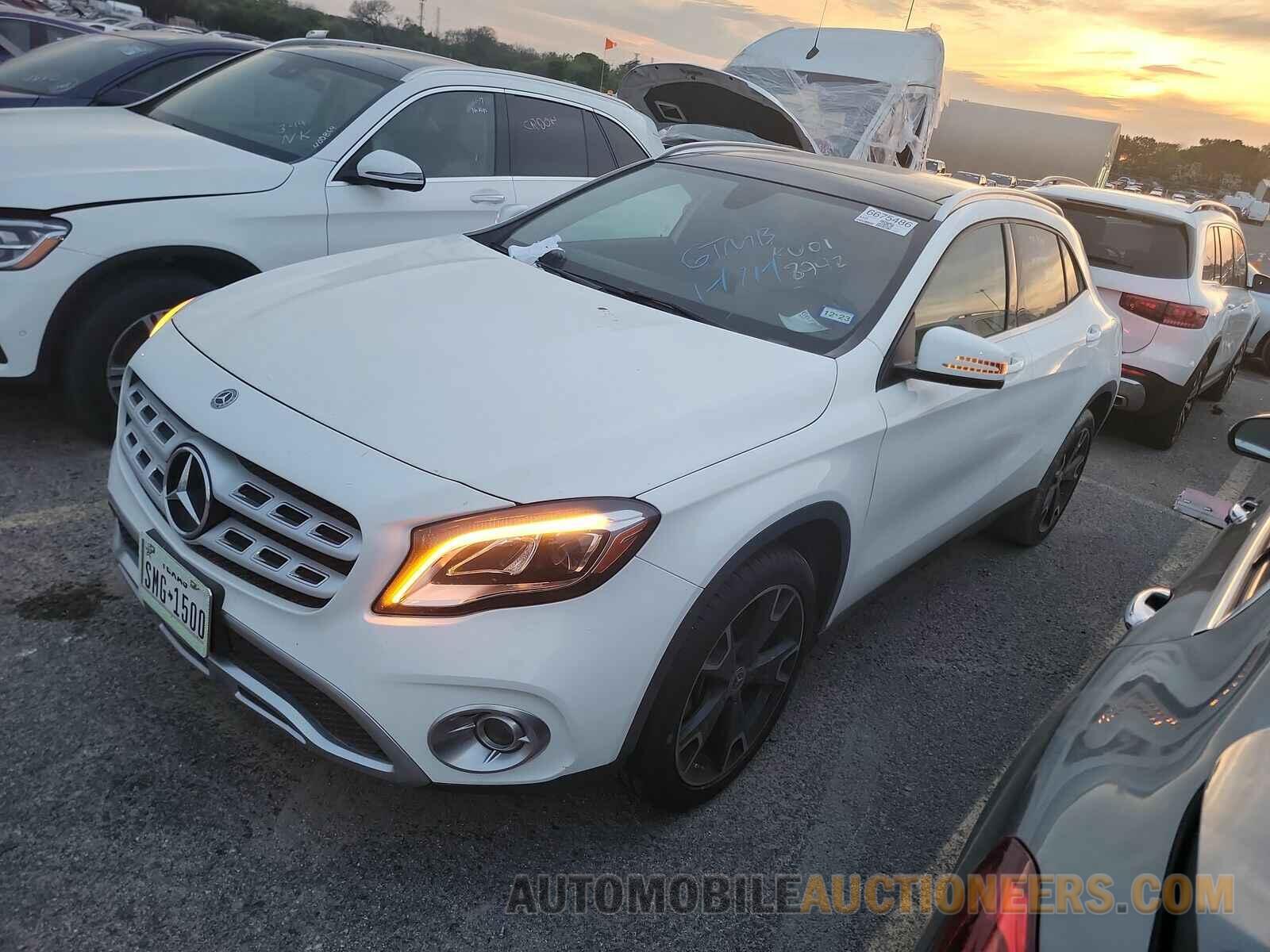 WDCTG4EB8KU018942 Mercedes-Benz GLA 2019