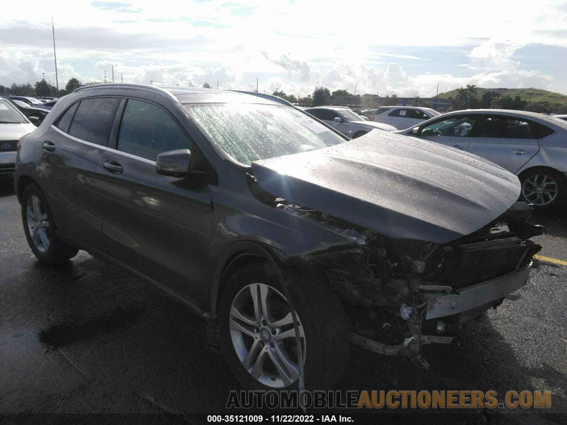 WDCTG4EB9FJ105174 MERCEDES-BENZ GLA-CLASS 2015