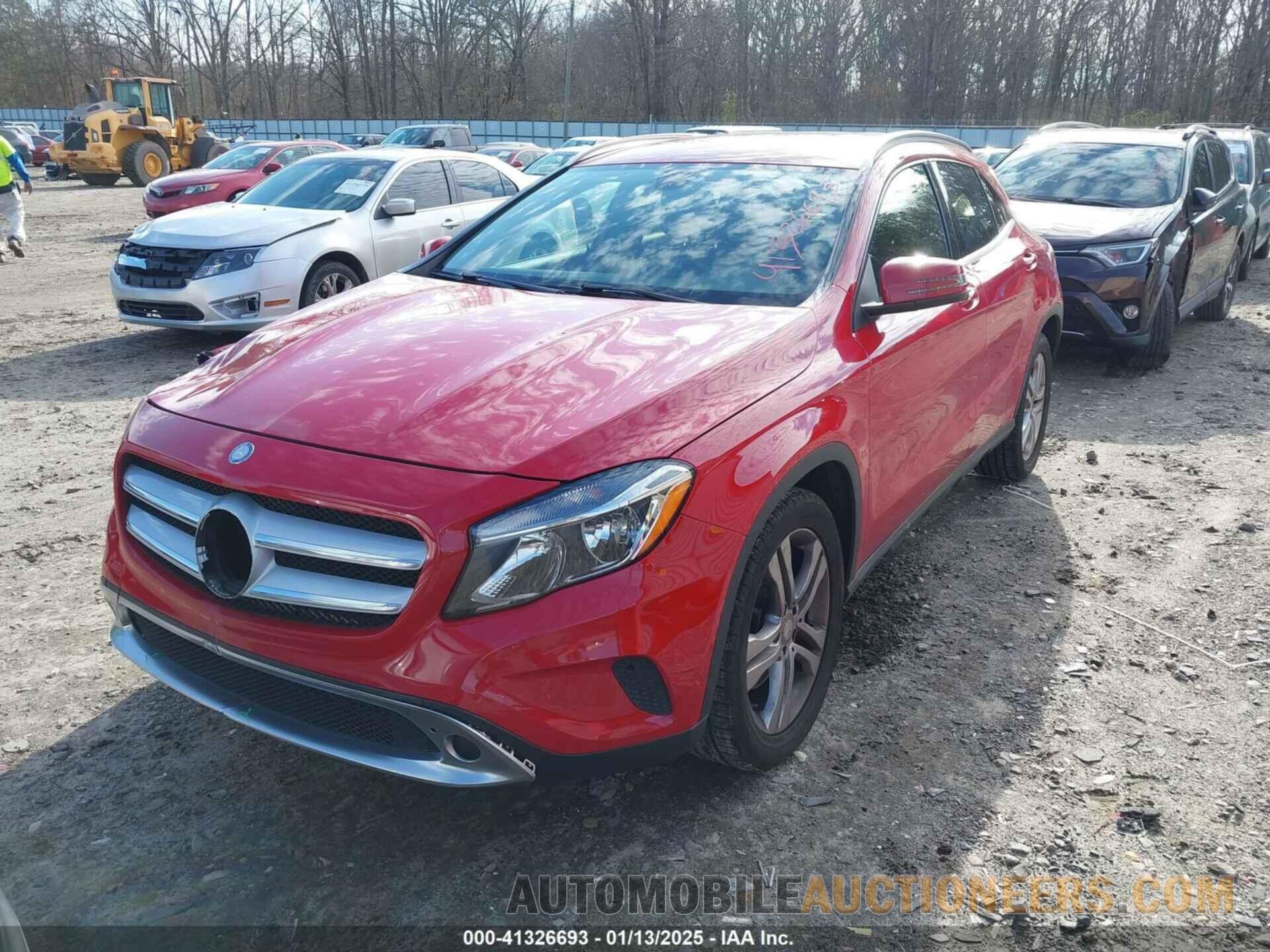 WDCTG4EB9FJ126137 MERCEDES-BENZ GLA 250 2015