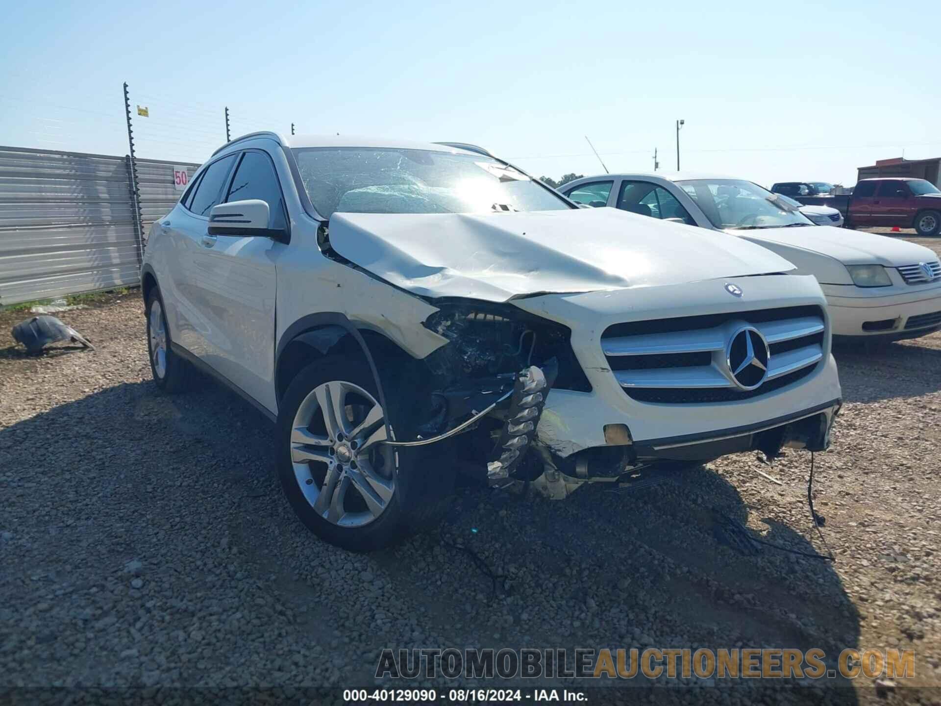 WDCTG4EB9FJ183275 MERCEDES-BENZ GLA 2015