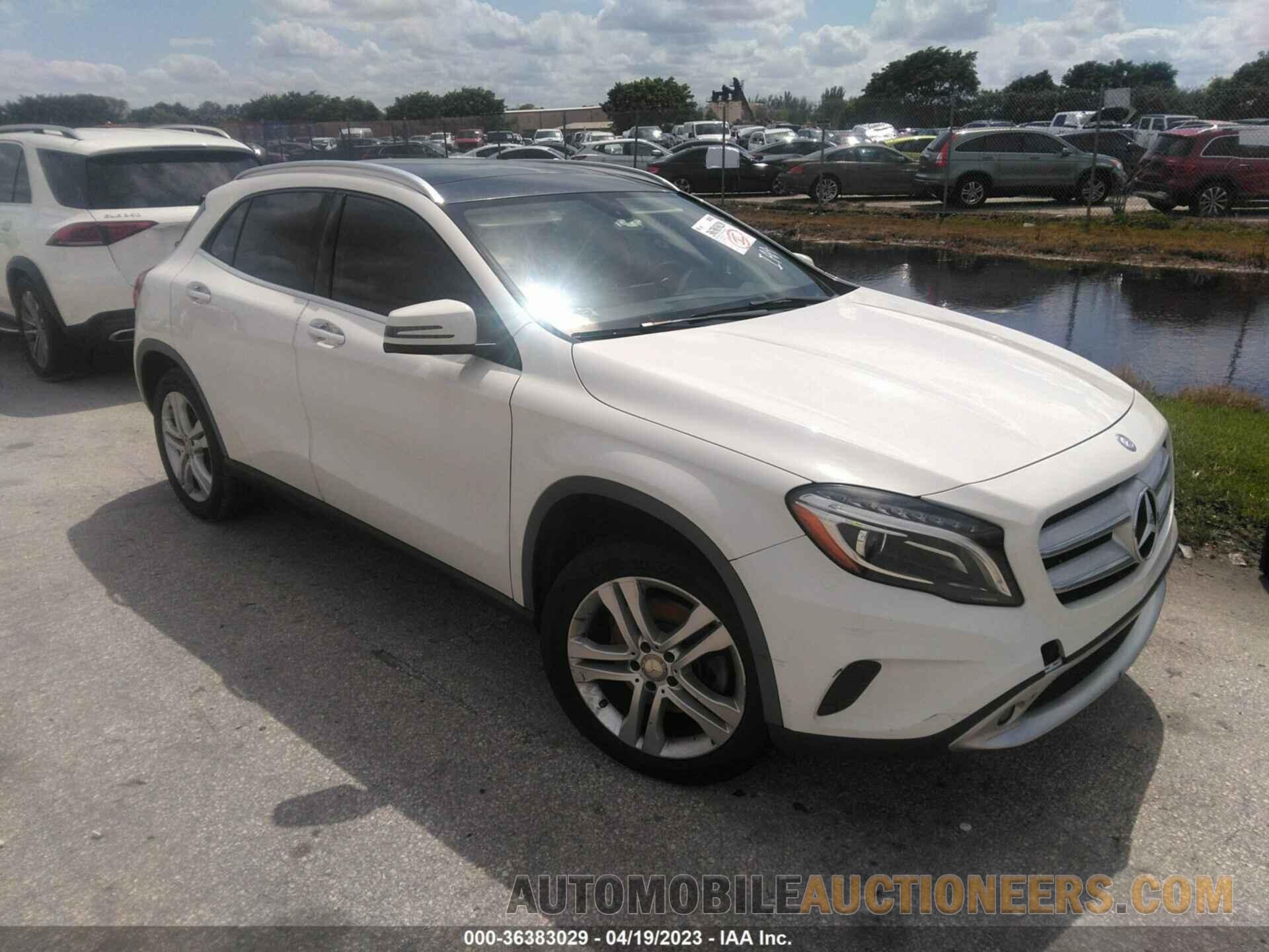 WDCTG4EB9FJ187228 MERCEDES-BENZ GLA-CLASS 2015