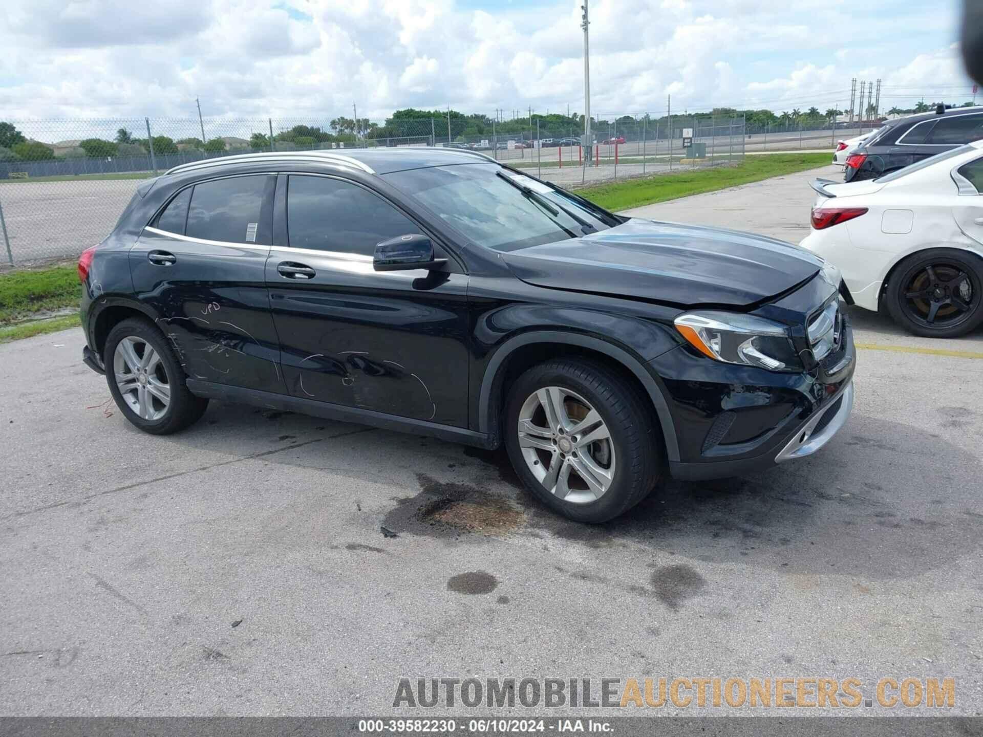 WDCTG4EB9GJ206927 MERCEDES-BENZ GLA 250 2016