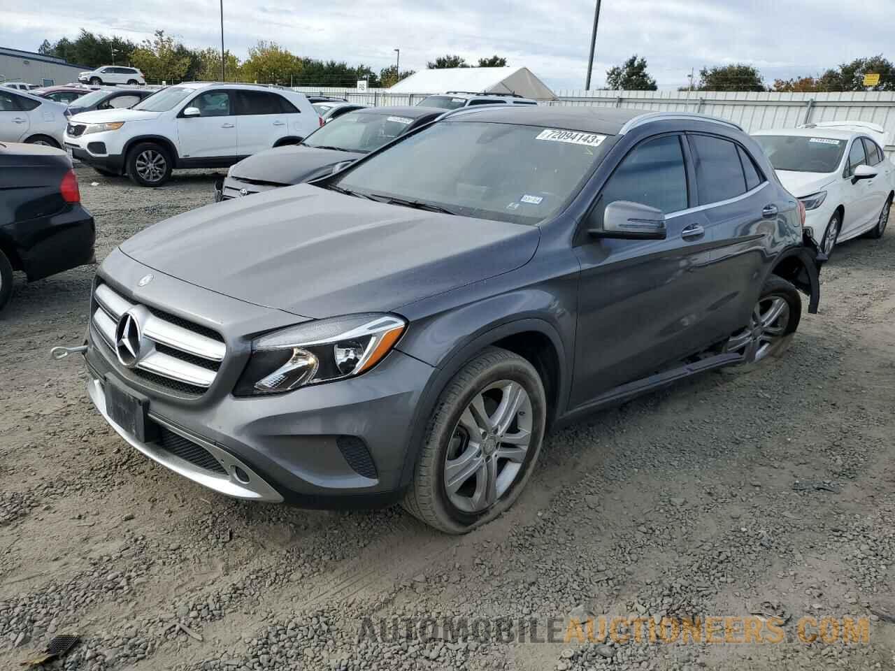 WDCTG4EB9GJ211500 MERCEDES-BENZ GLA-CLASS 2016