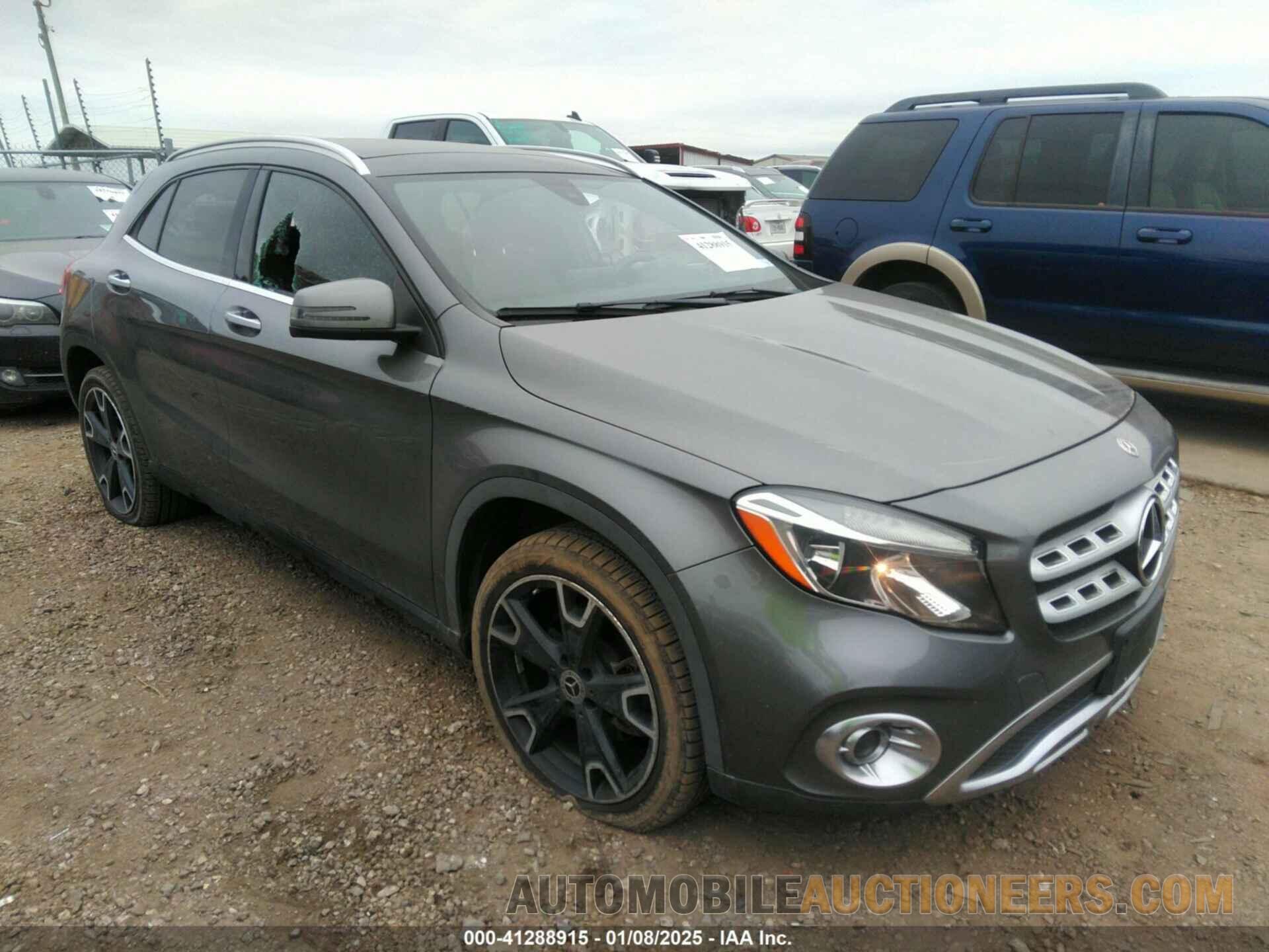 WDCTG4EB9JJ392959 MERCEDES-BENZ GLA 250 2018