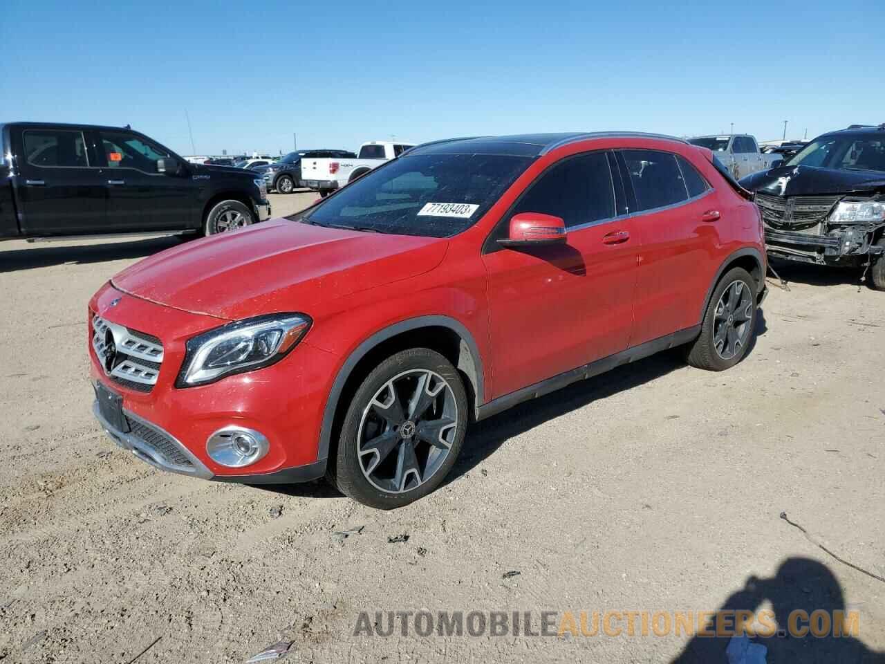 WDCTG4EB9JJ439021 MERCEDES-BENZ GLA-CLASS 2018