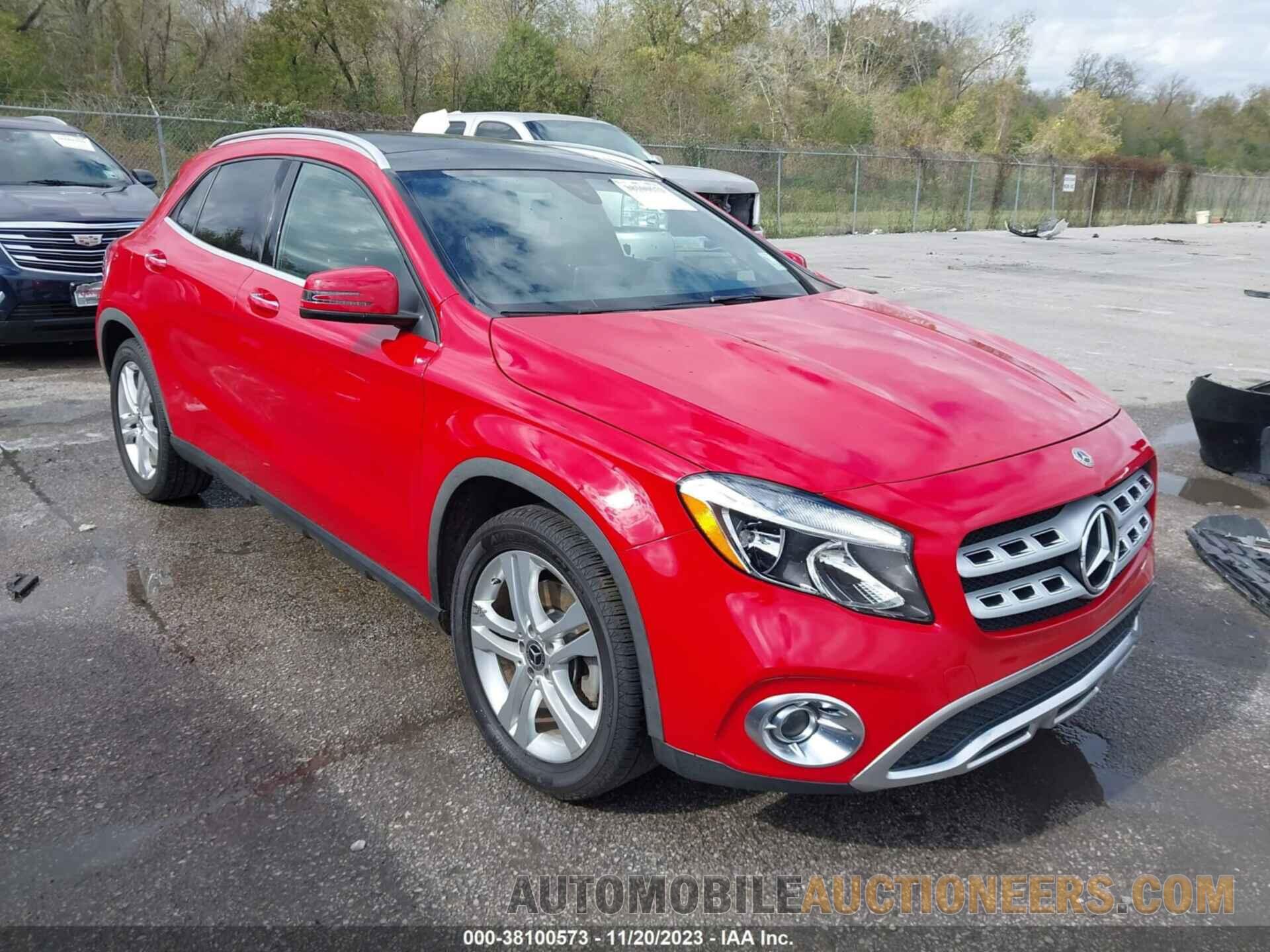 WDCTG4EB9JJ457969 MERCEDES-BENZ GLA 250 2018