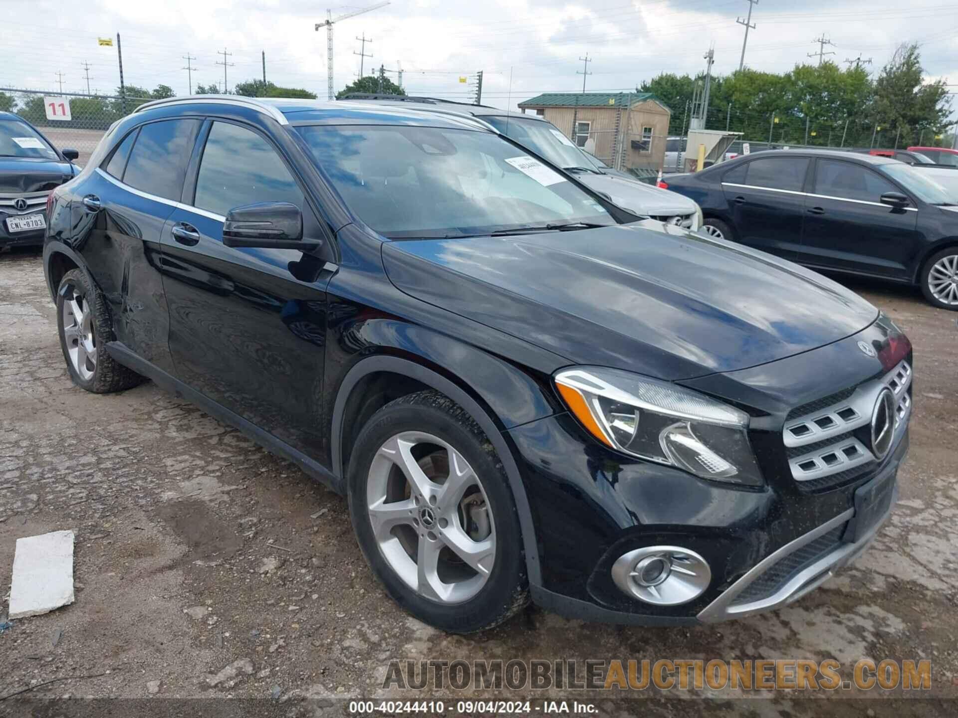 WDCTG4EB9JJ460337 MERCEDES-BENZ GLA 2018