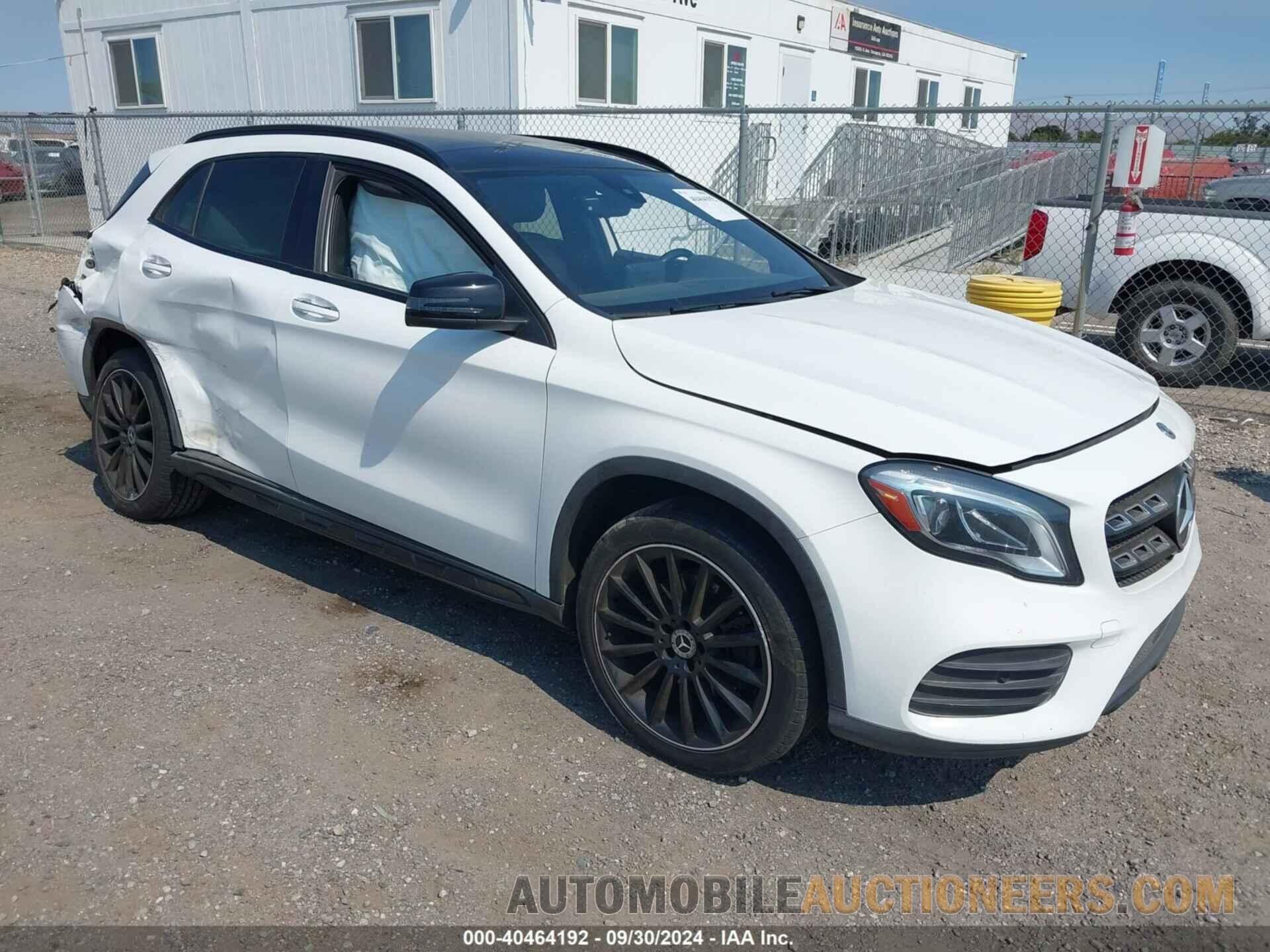 WDCTG4EB9JJ531066 MERCEDES-BENZ GLA 250 2018