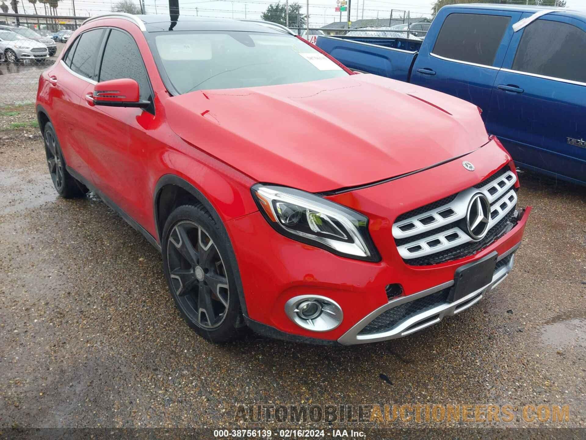 WDCTG4EB9KU003723 MERCEDES-BENZ GLA 250 2019