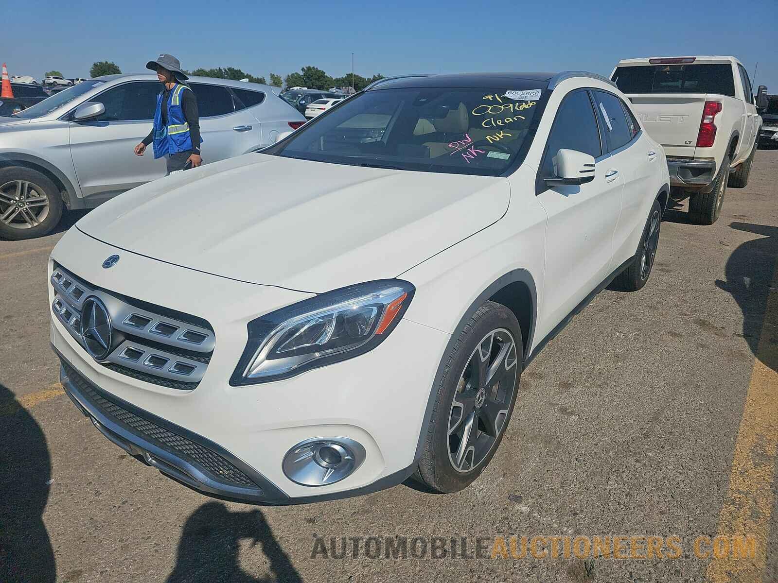 WDCTG4EB9KU009666 Mercedes-Benz GLA 2019