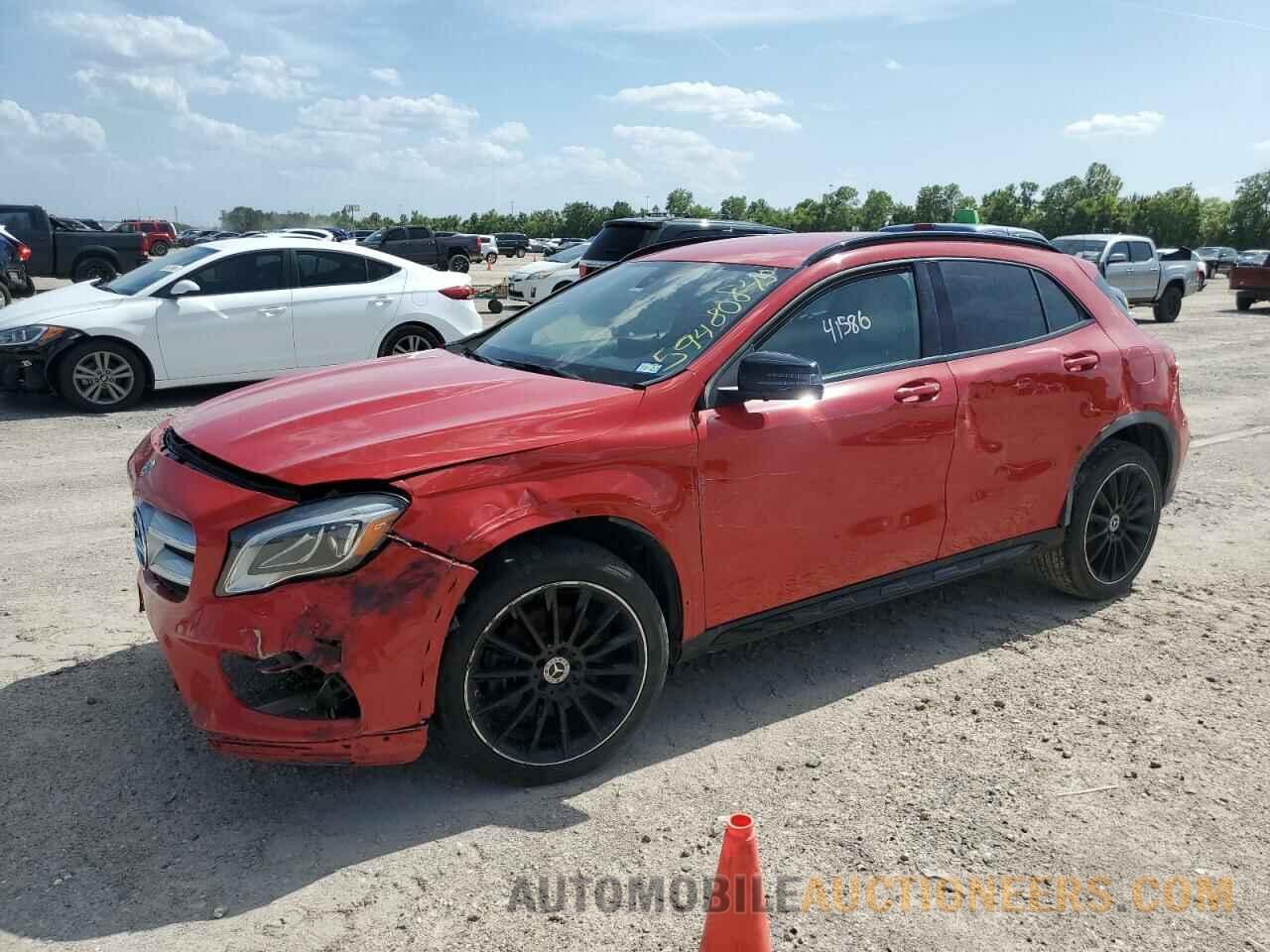 WDCTG4EB9KU009943 MERCEDES-BENZ GLA-CLASS 2019