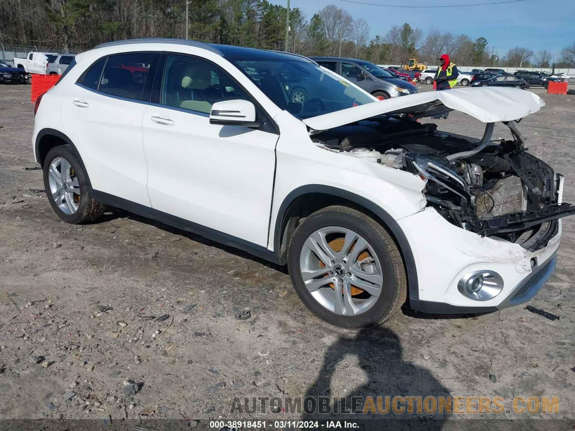 WDCTG4EB9KU020117 MERCEDES-BENZ GLA 250 2019