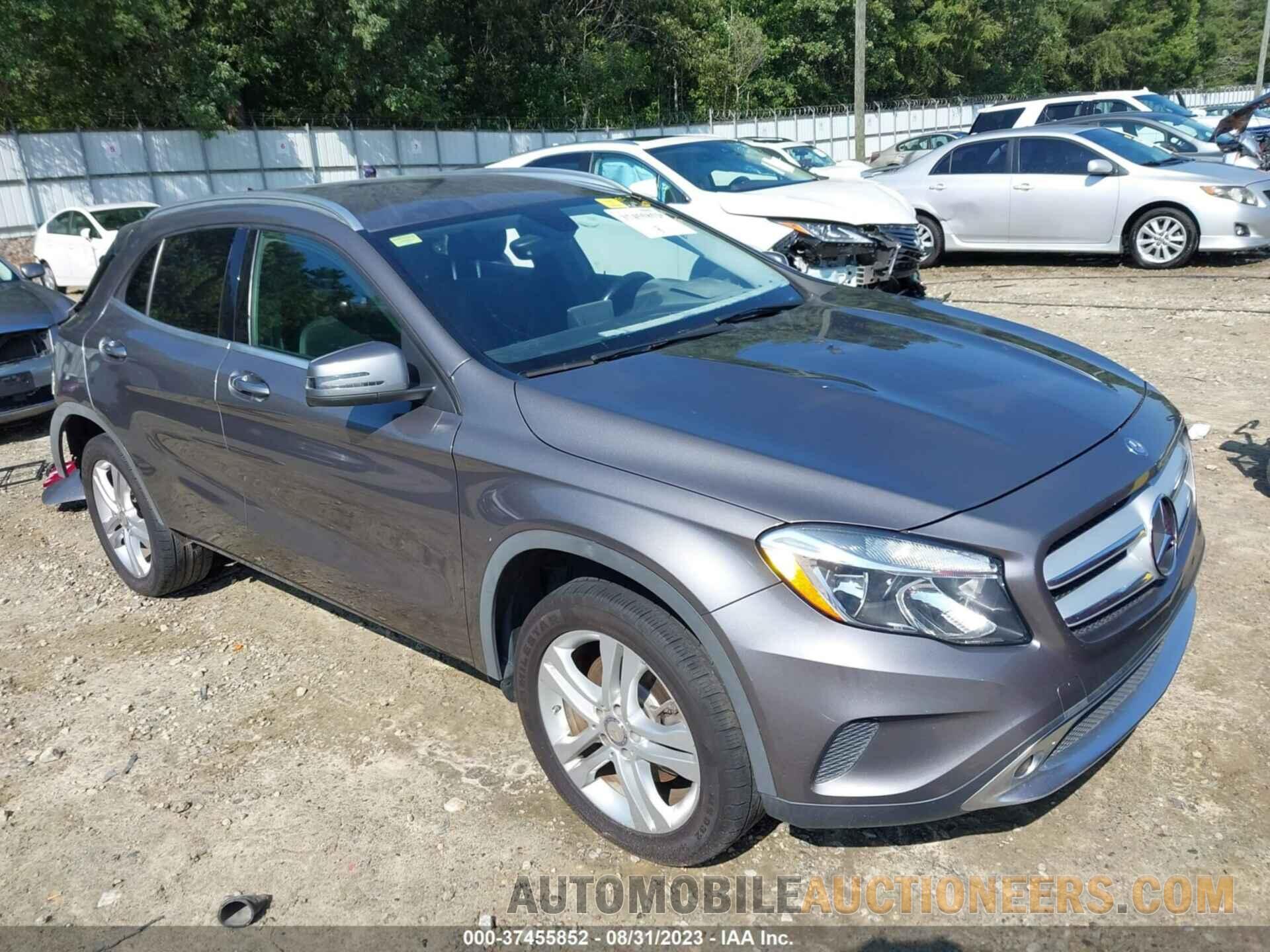 WDCTG4EBXFJ119620 MERCEDES-BENZ GLA-CLASS 2015