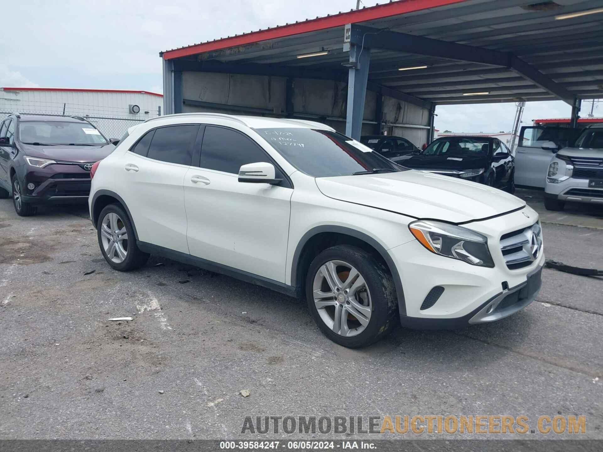 WDCTG4EBXFJ127796 MERCEDES-BENZ GLA 250 2015