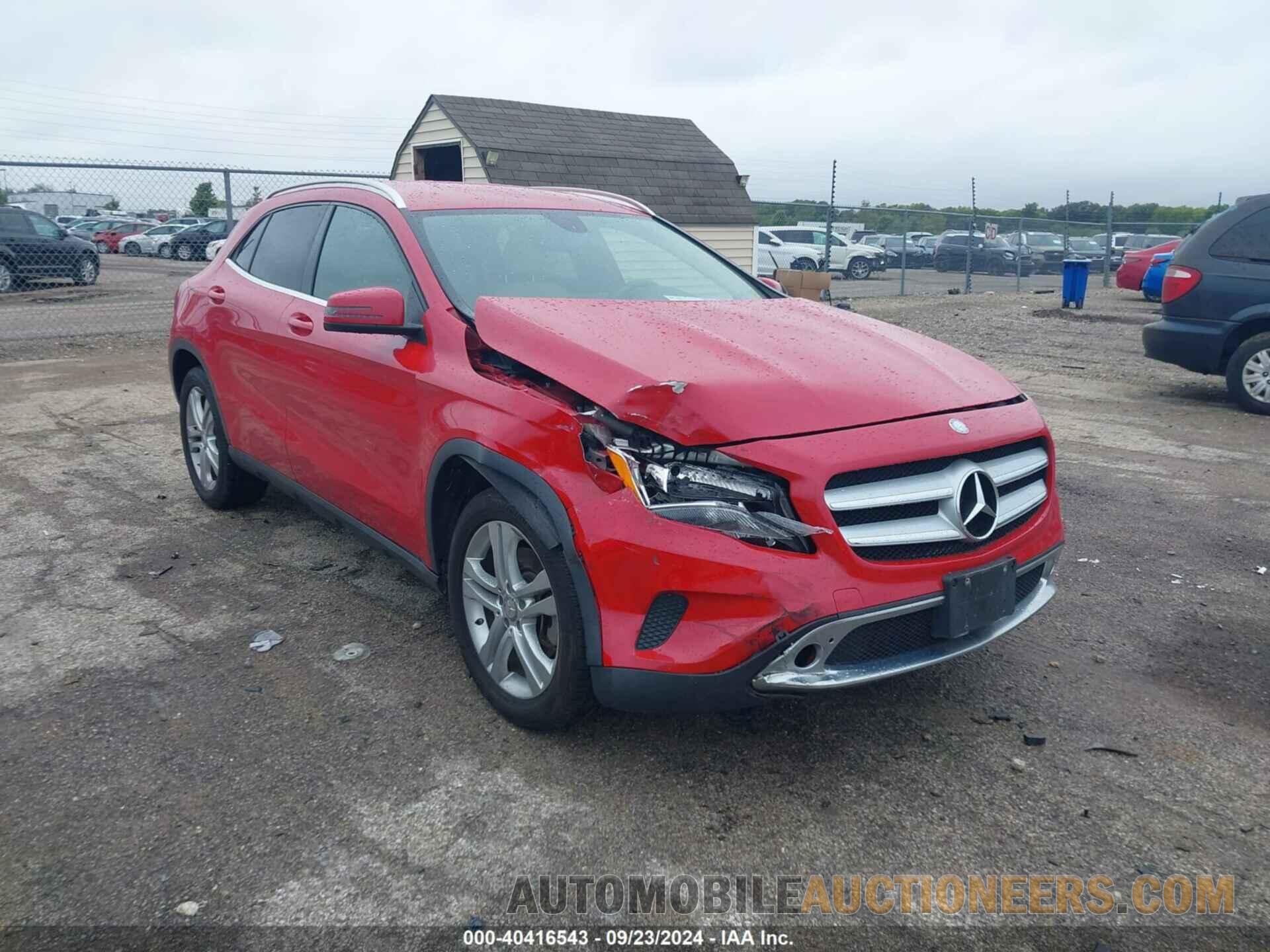 WDCTG4EBXFJ141729 MERCEDES-BENZ GLA 250 2015