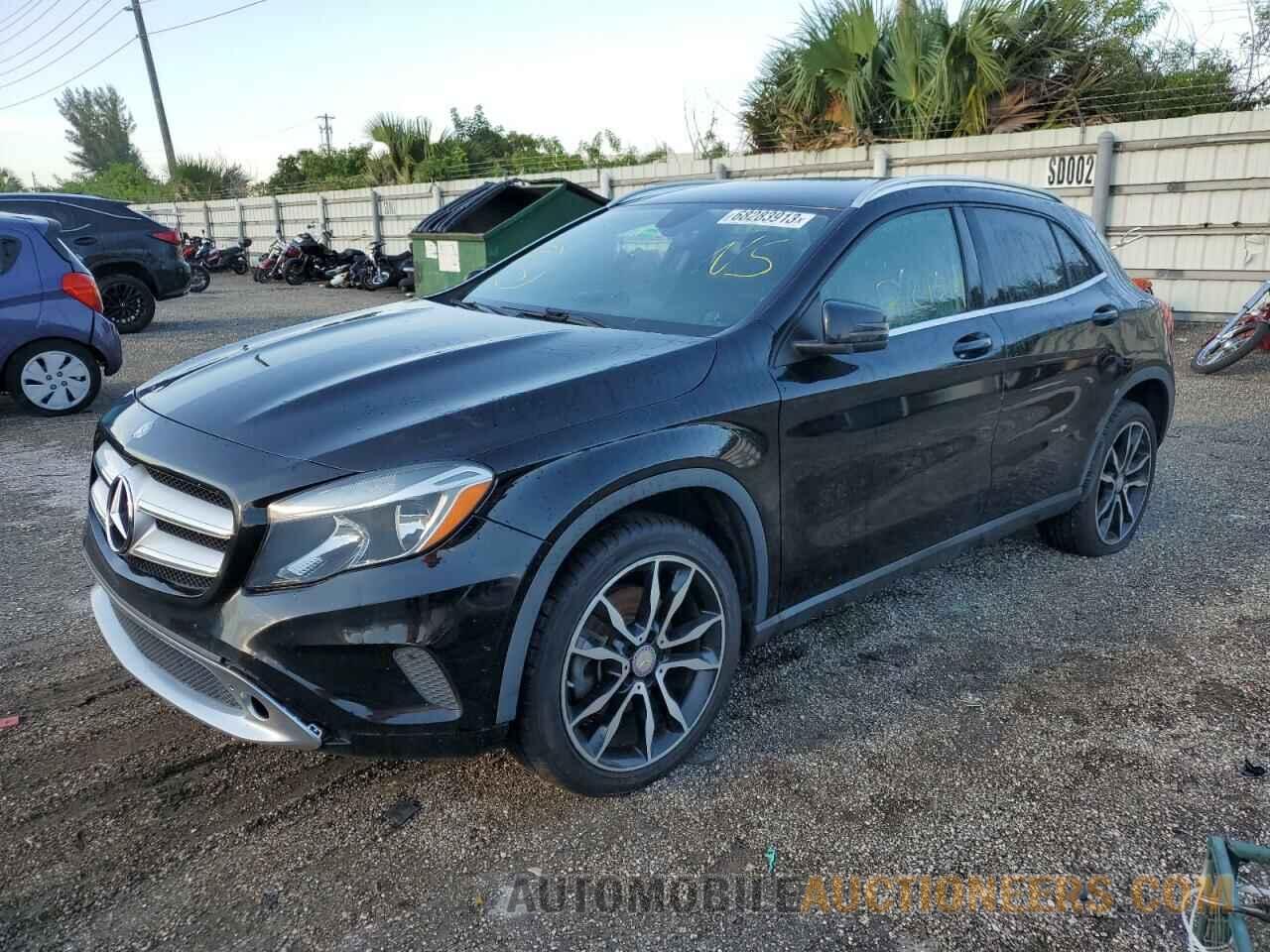 WDCTG4EBXFJ153492 MERCEDES-BENZ GLA-CLASS 2015