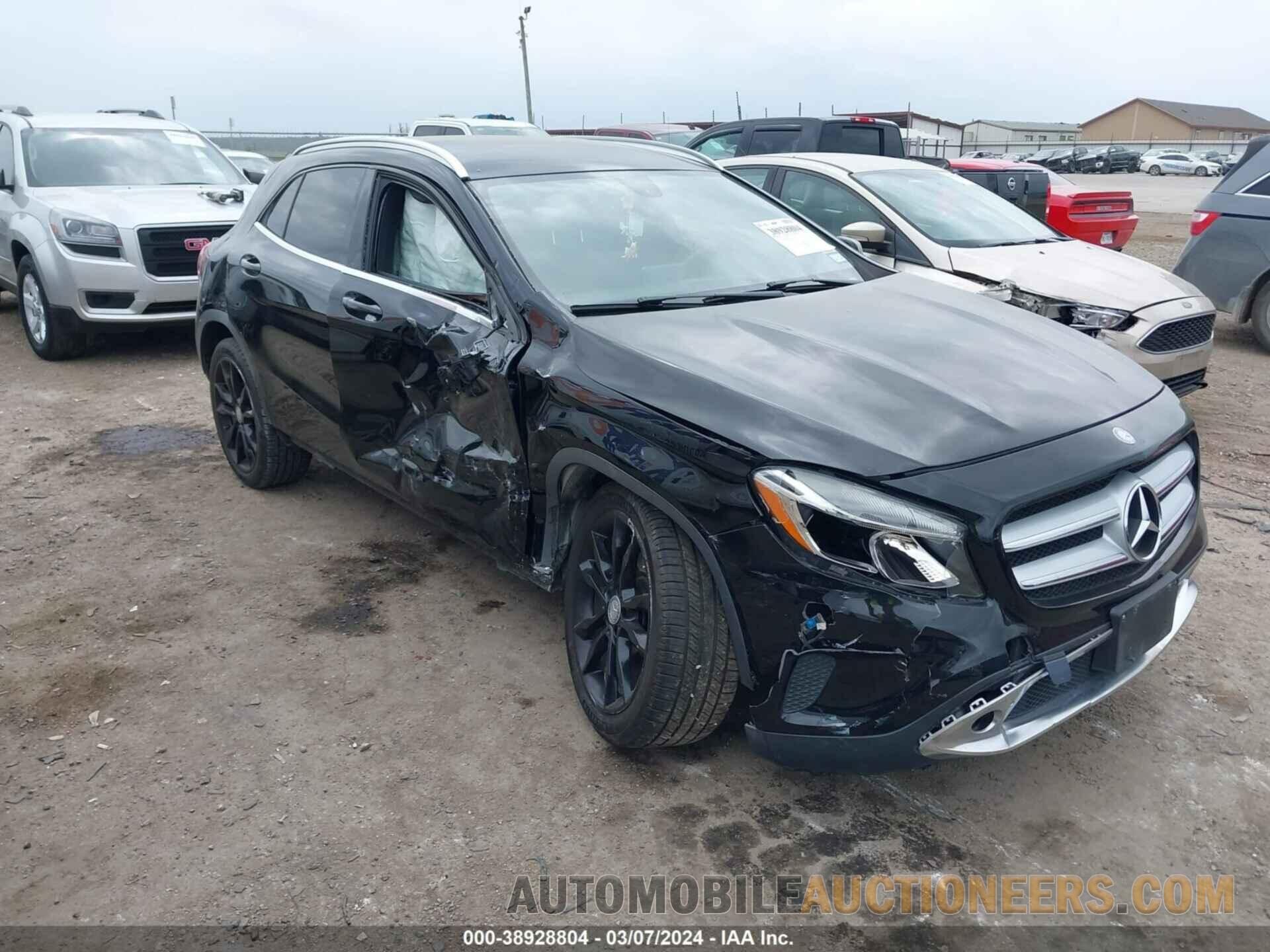 WDCTG4EBXFJ160555 MERCEDES-BENZ GLA 250 2015